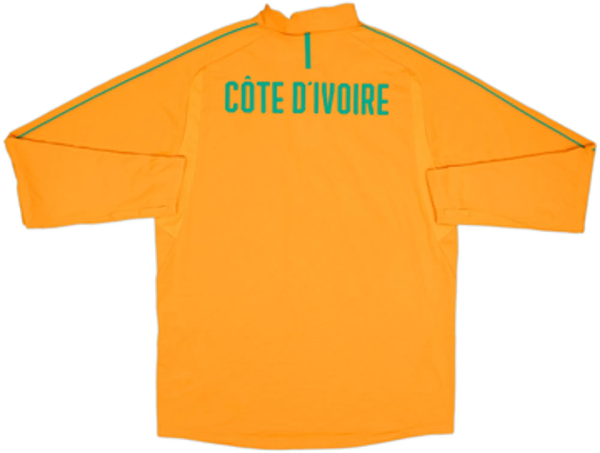 2019-20 Ivory Coast Puma 1/4 Zip Drill Top - 9/10 - (L)