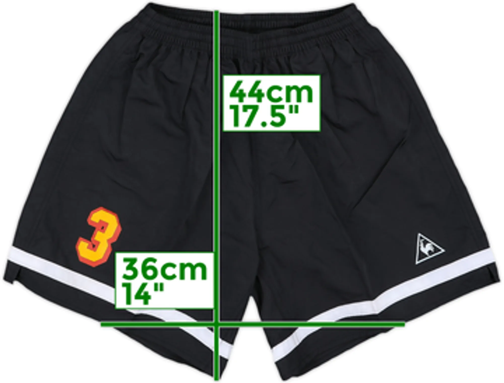 1998 Nagoya Grampus Eight Player Issue Home Shorts #3 - 8/10 - (XXL)