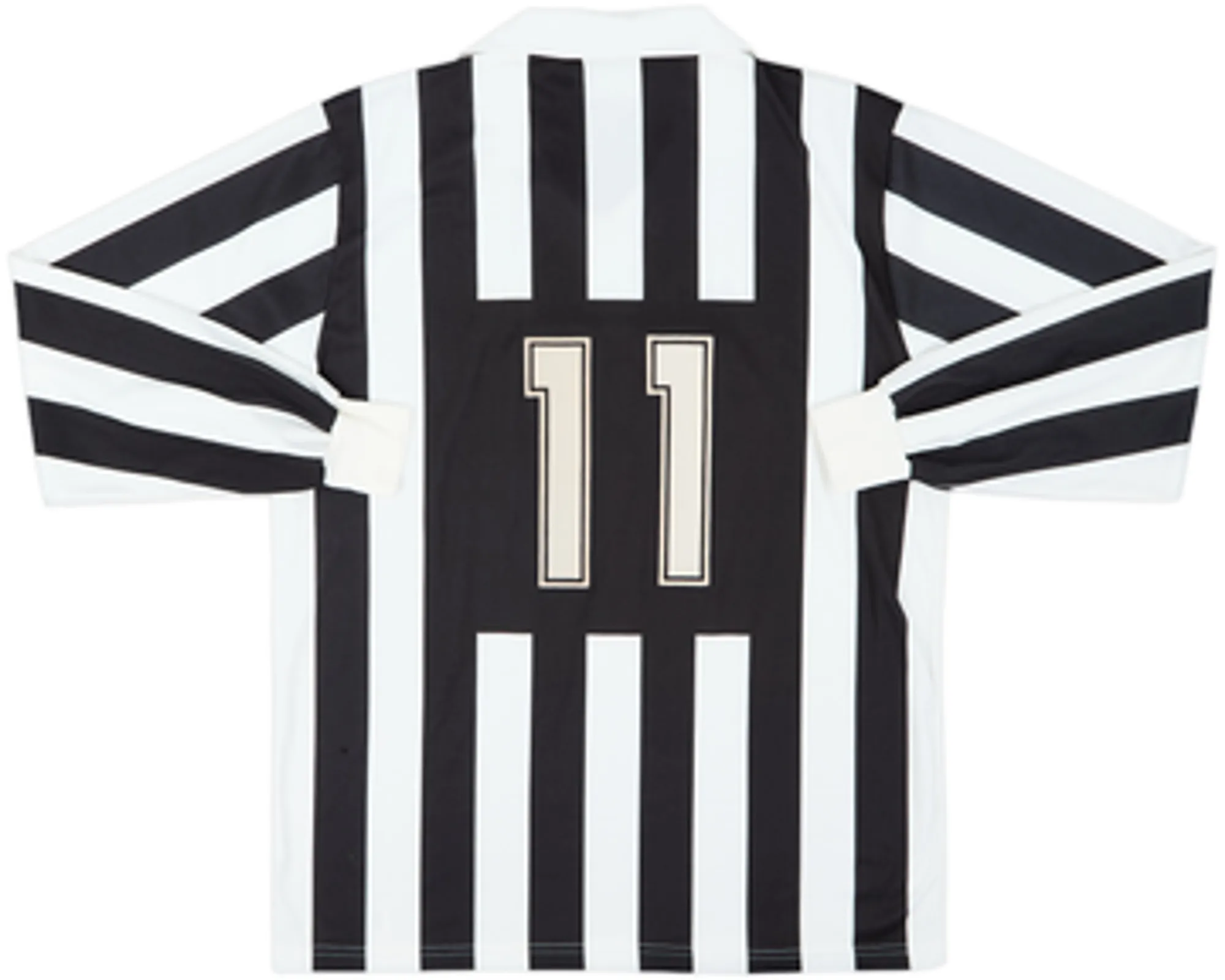 1989-90 Juventus Basic Home L/S Shirt #11 - 10/10 - (XL)