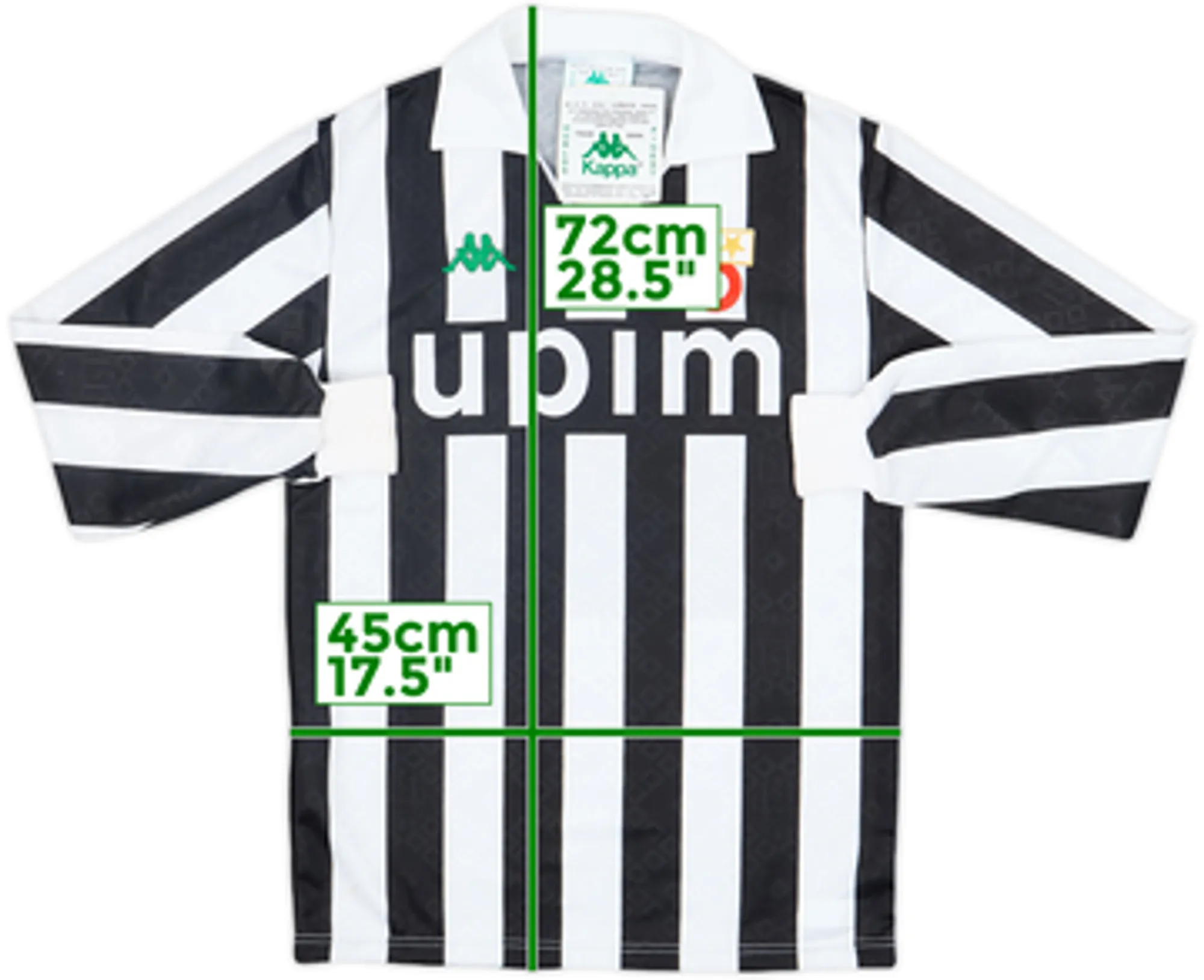 1990-91 Juventus Home L/S Shirt (S)