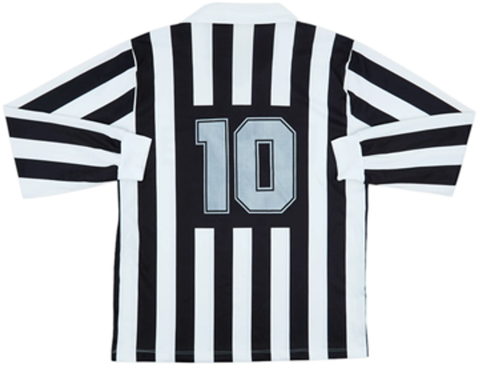 1991-92 Juventus Home Basic L/S Shirt #10 - 6/10 - (L)
