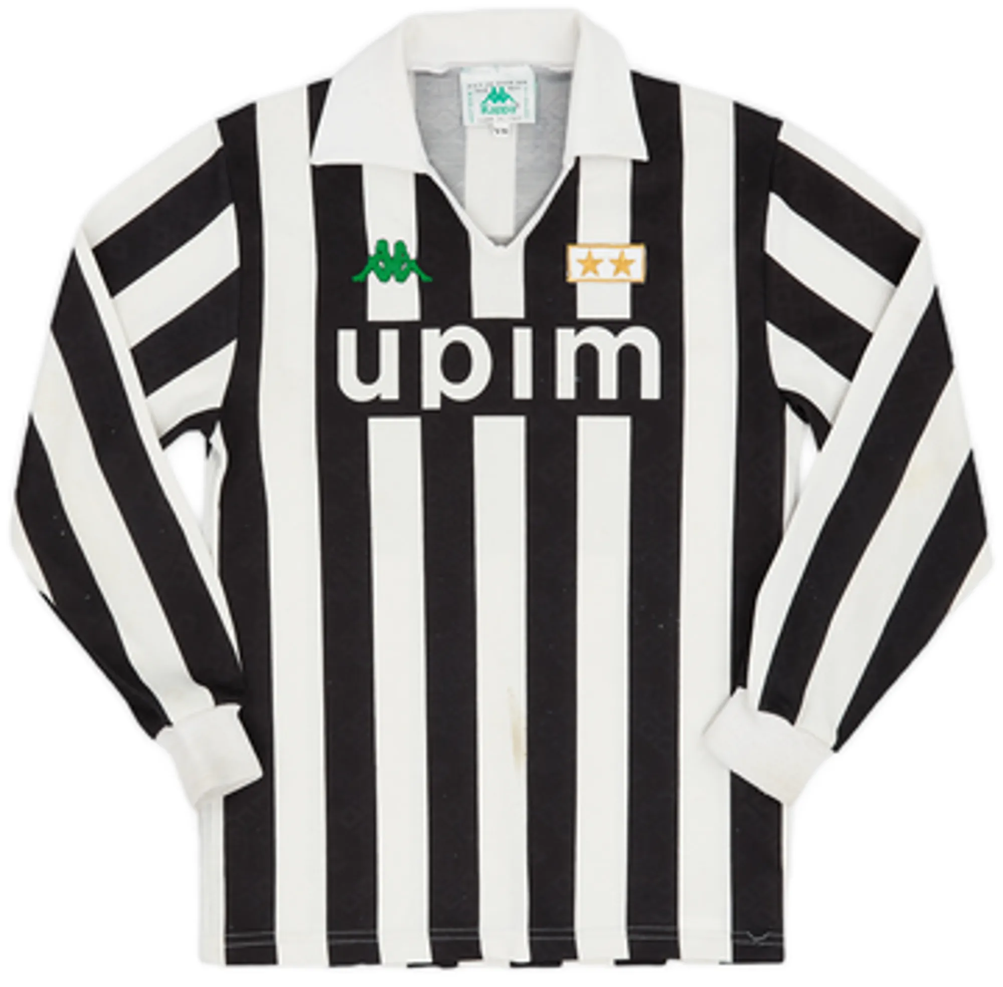 1991-92 Juventus Home L/S Shirt - 6/10 - (L)