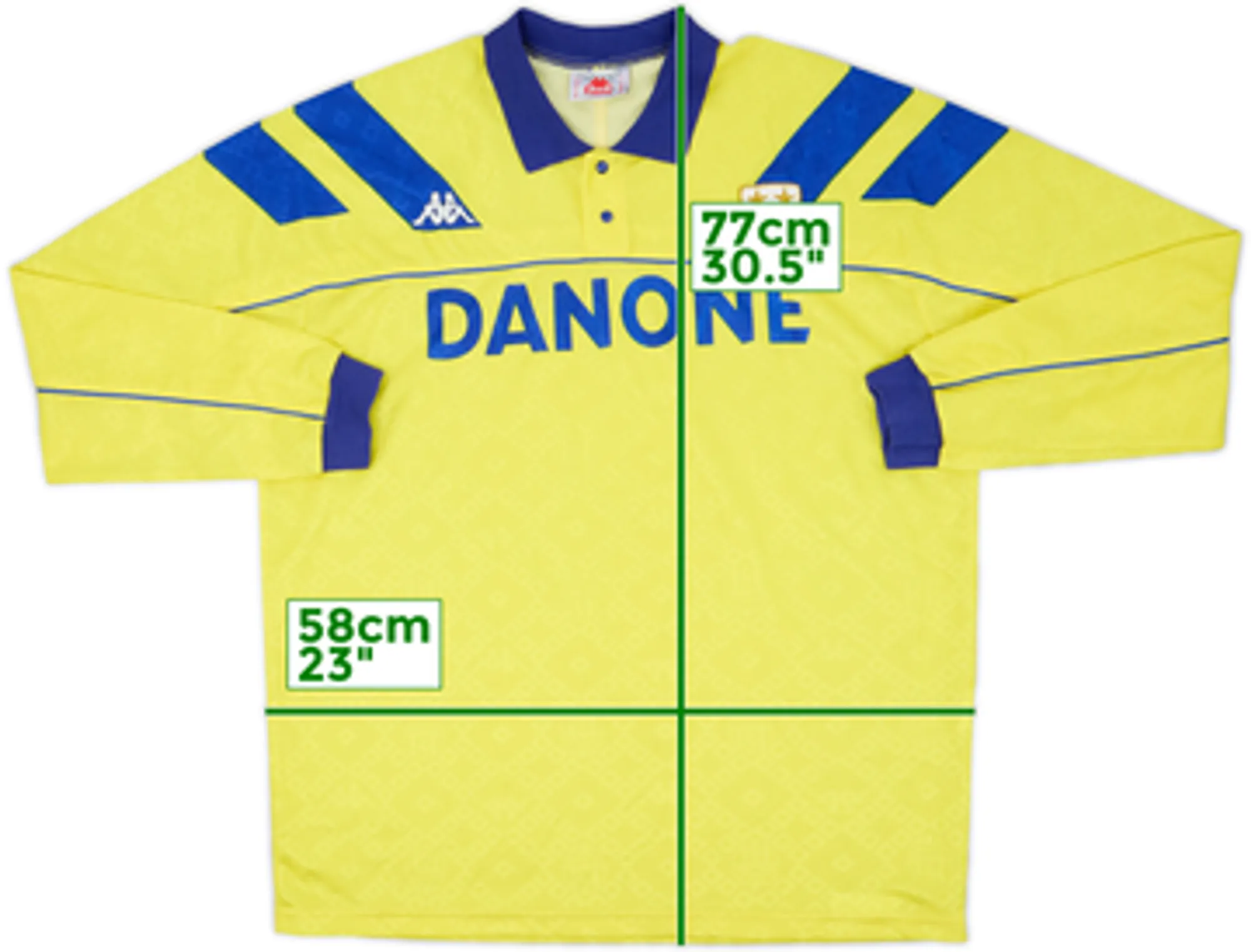 1992-94 Juventus Away L/S Shirt - 8/10 - (L)