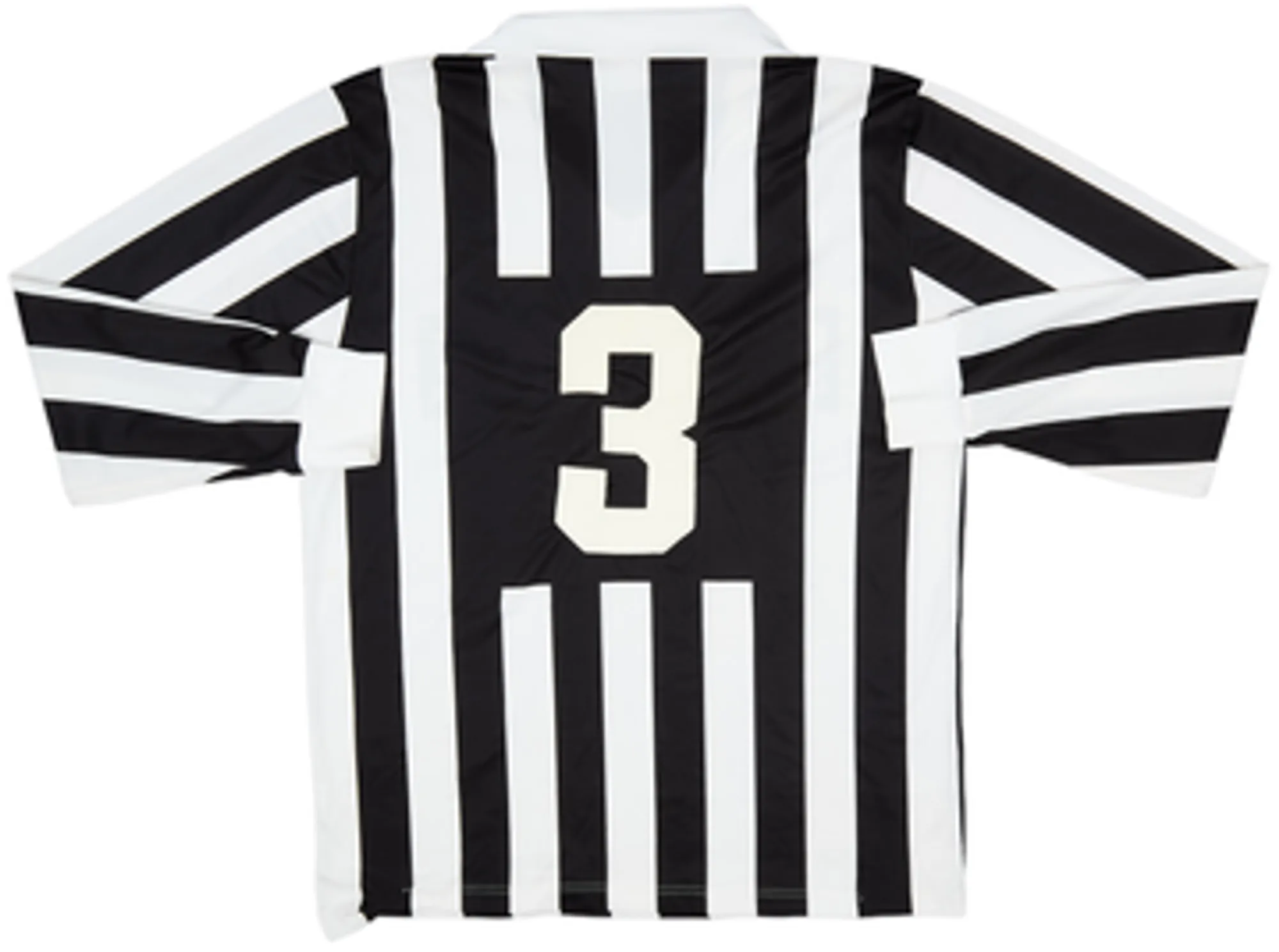 1992-94 Juventus Basic Home L/S Shirt #3 - 5/10 - (XL)