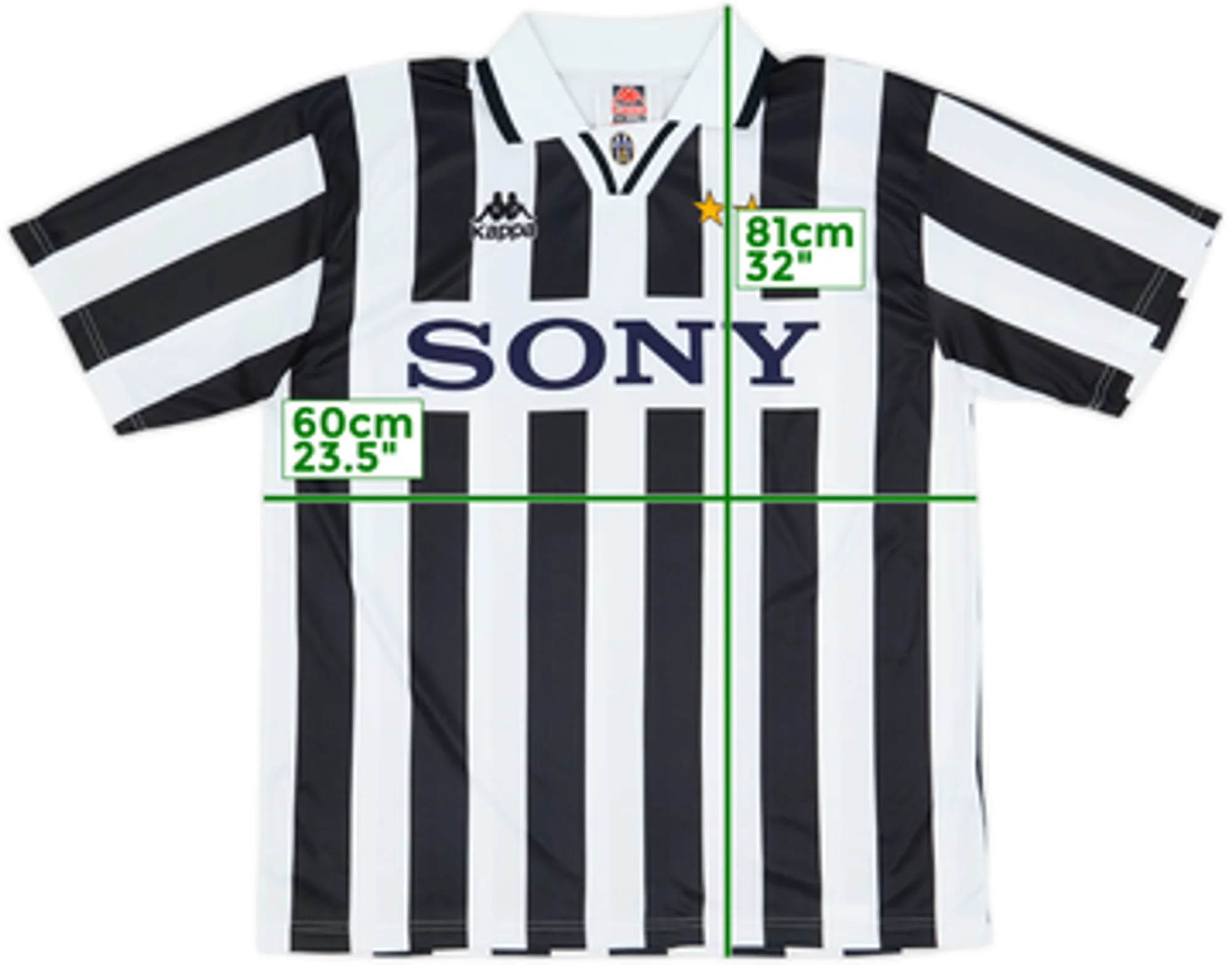 1995-97 Juventus Basic Home Shirt - 7/10 - (XL)