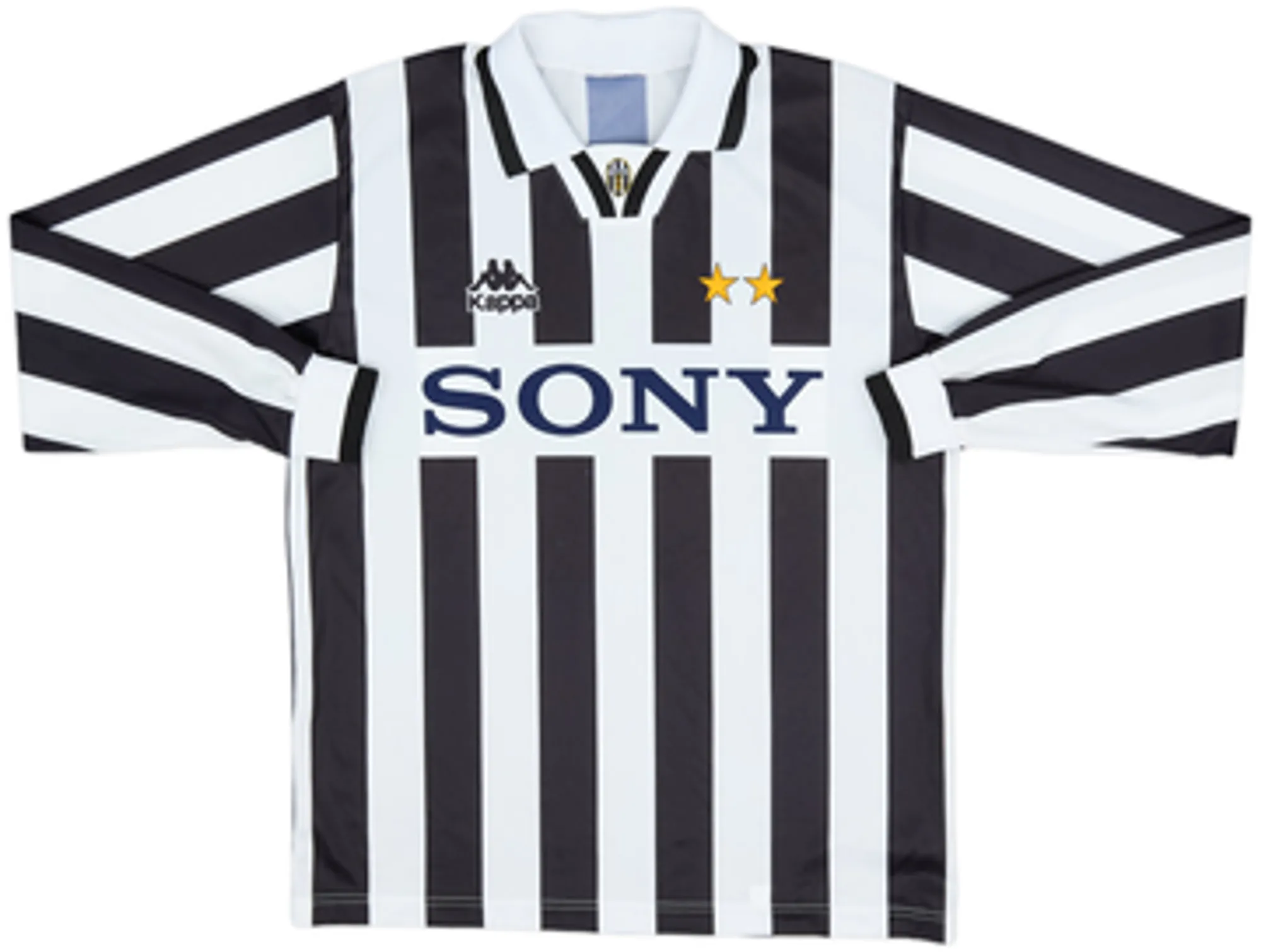 1995-97 Juventus Home L/S Shirt - 9/10 - (M)