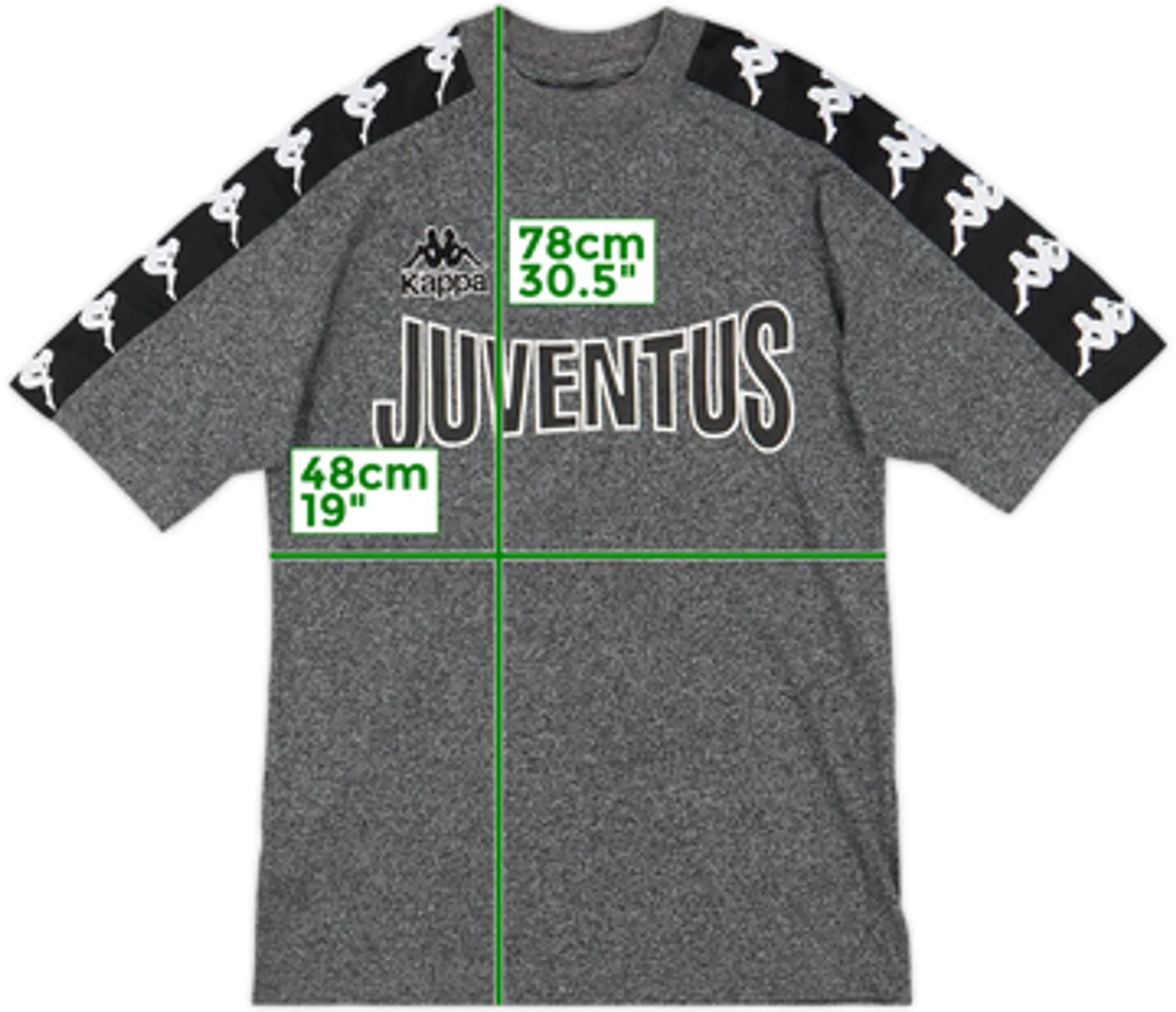 1997-98 Juventus Kappa Cotton Tee - 8/10 - (L)