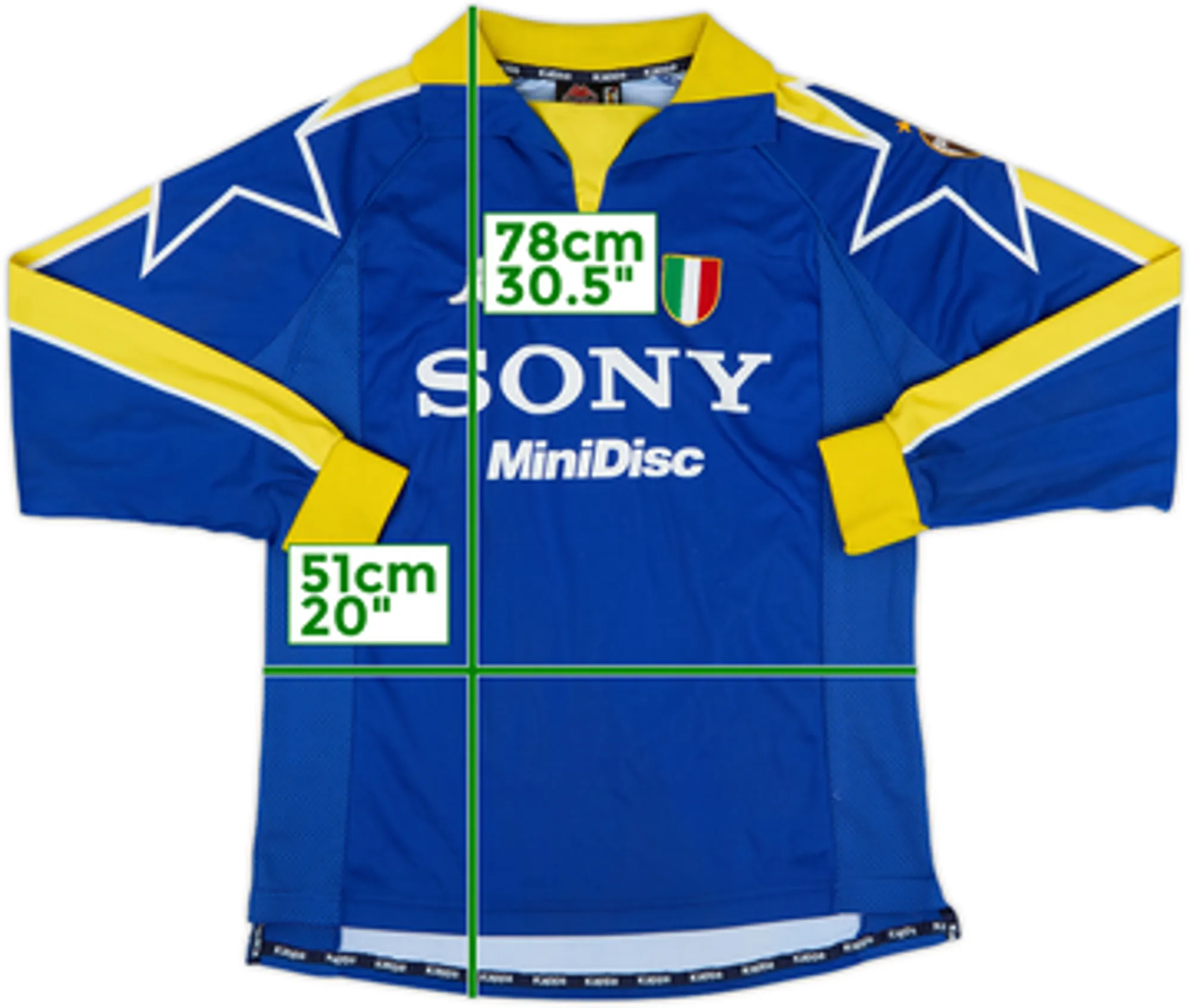 1997-98 Juventus Third L/S Shirt - 6/10 - (L)