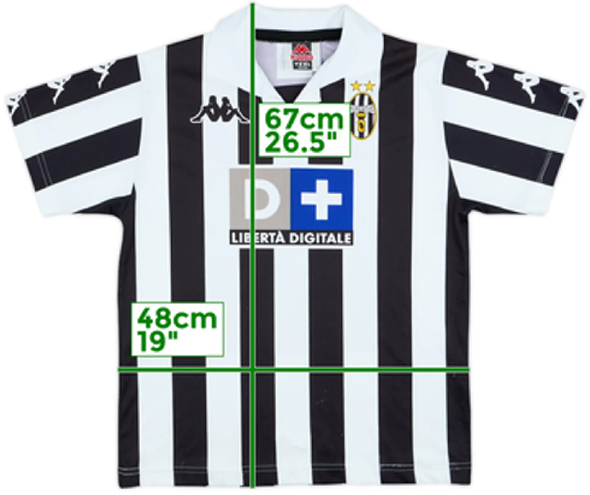 1999-00 Juventus Basic Home Shirt - 6/10 - (XXL.Boys)