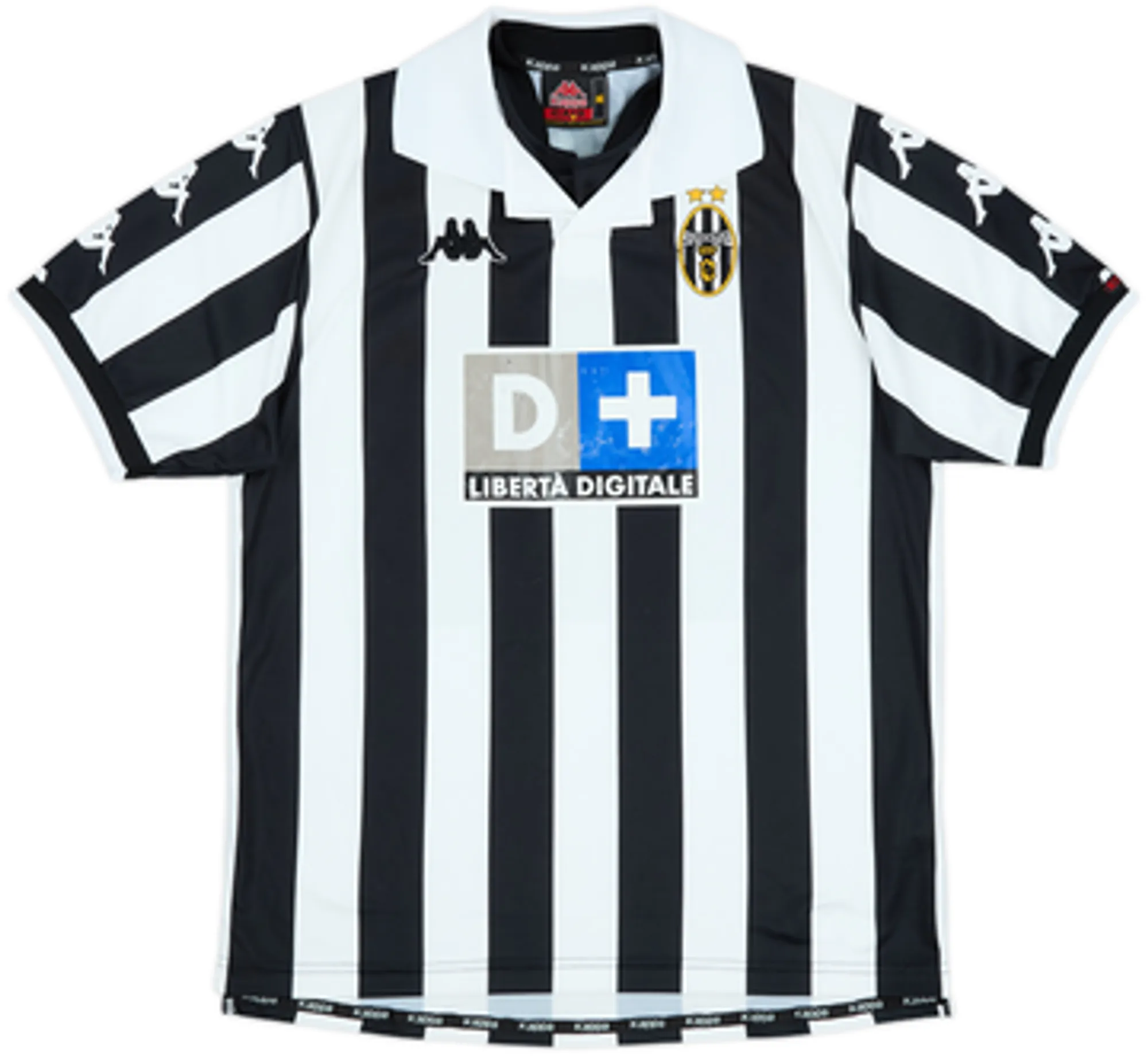 1999-00 Juventus Home Shirt Tacchinardi #3 - 6/10 - (M)