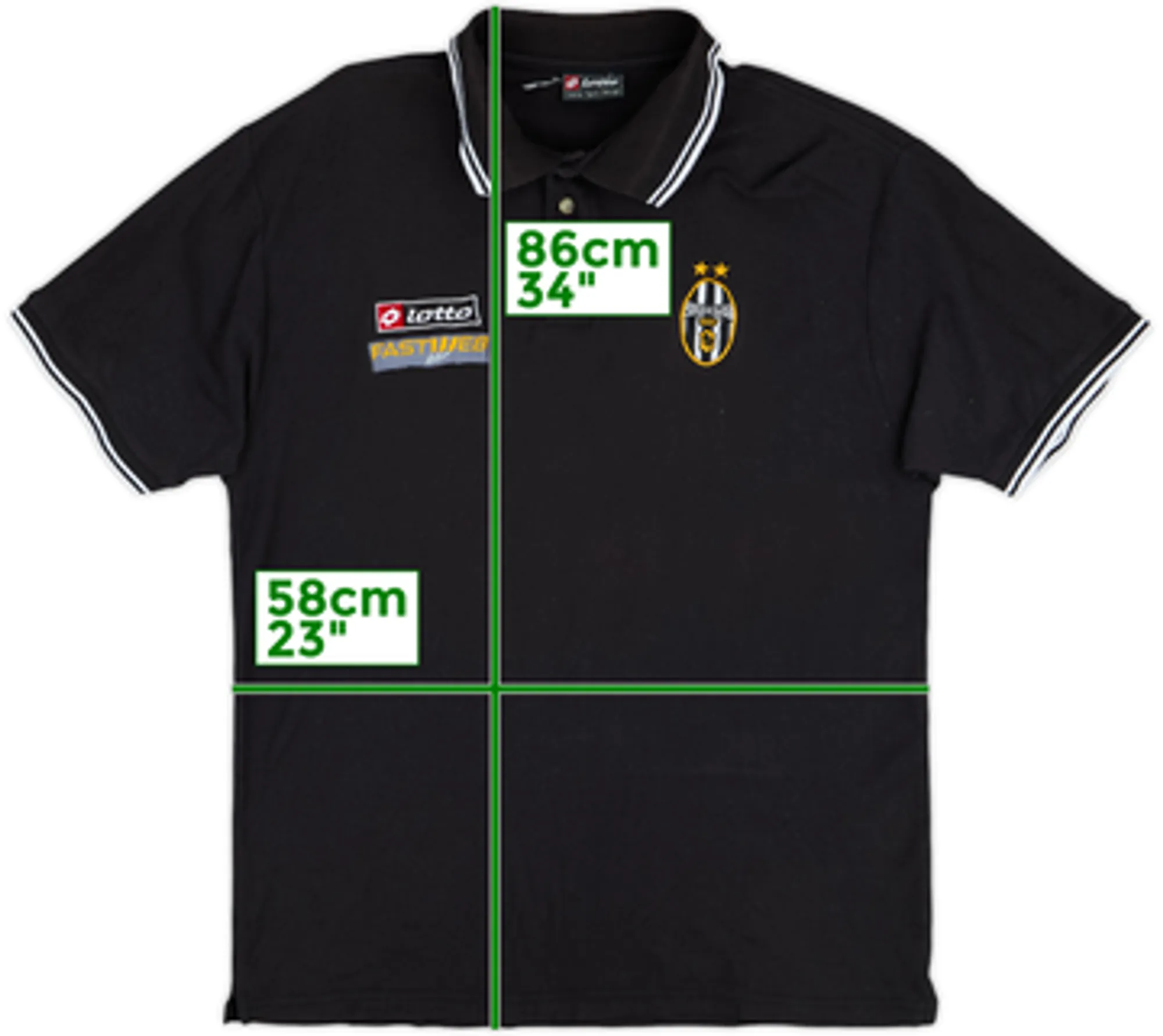 2001-02 Juventus Lotto Polo Shirt - 6/10 - (L)