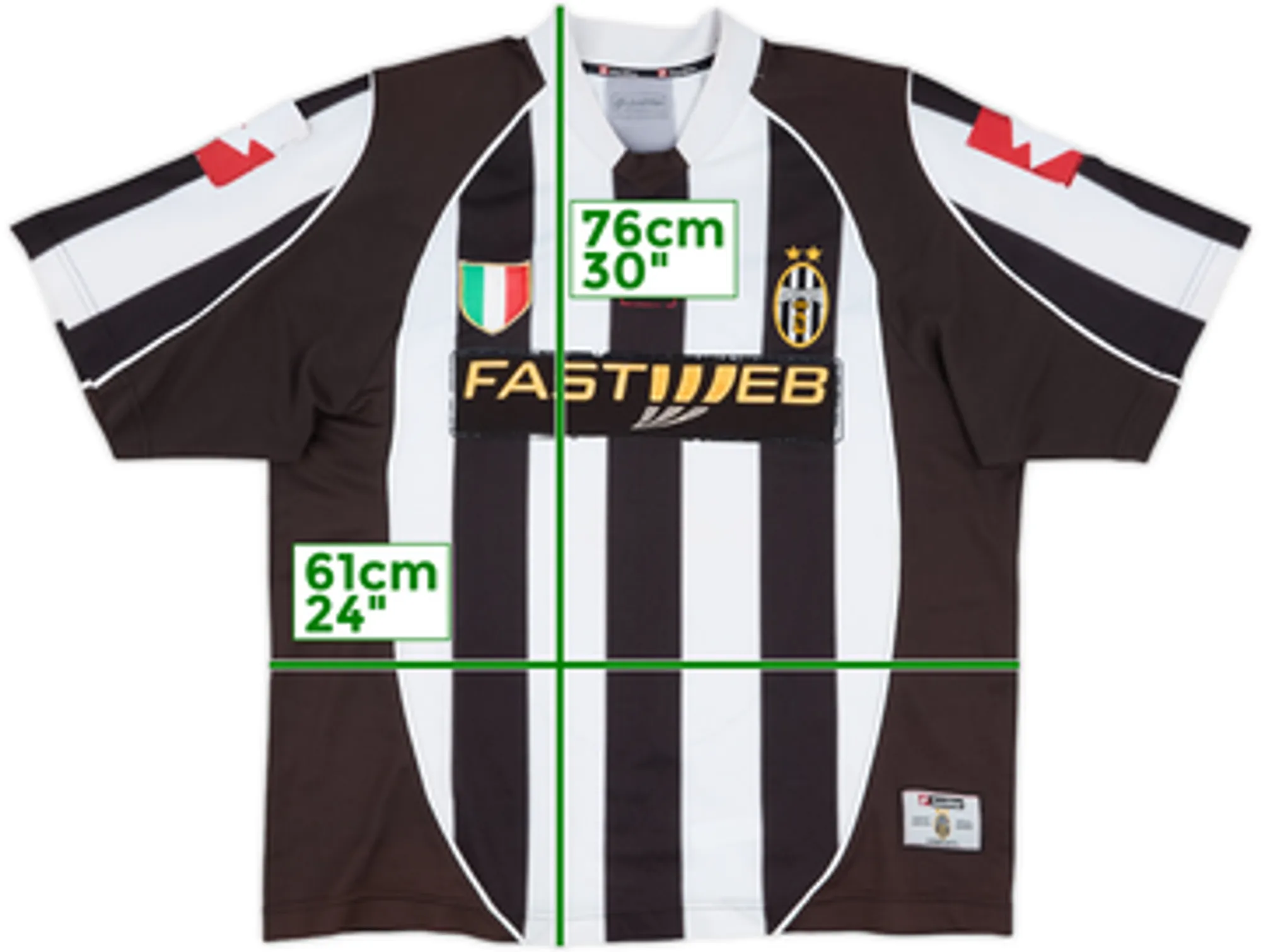 2002-03 Juventus Home Shirt - 4/10 - (XL)