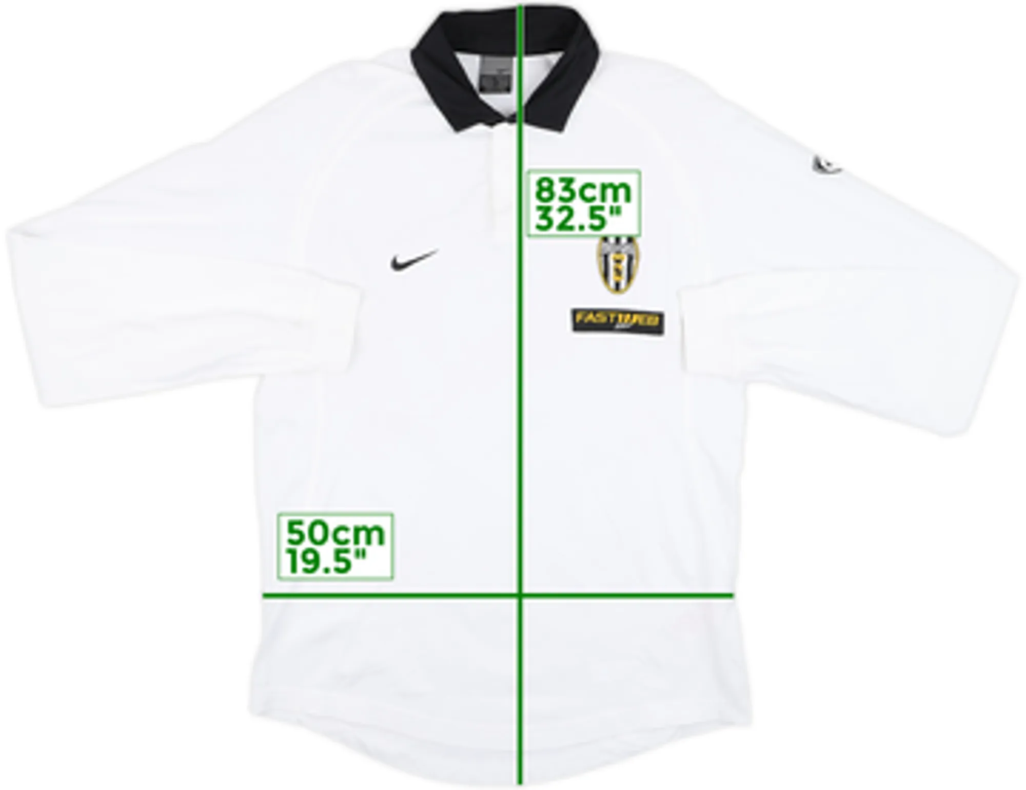 2003-04 Juventus Nike Polo L/S Shirt - 9/10 - (L)