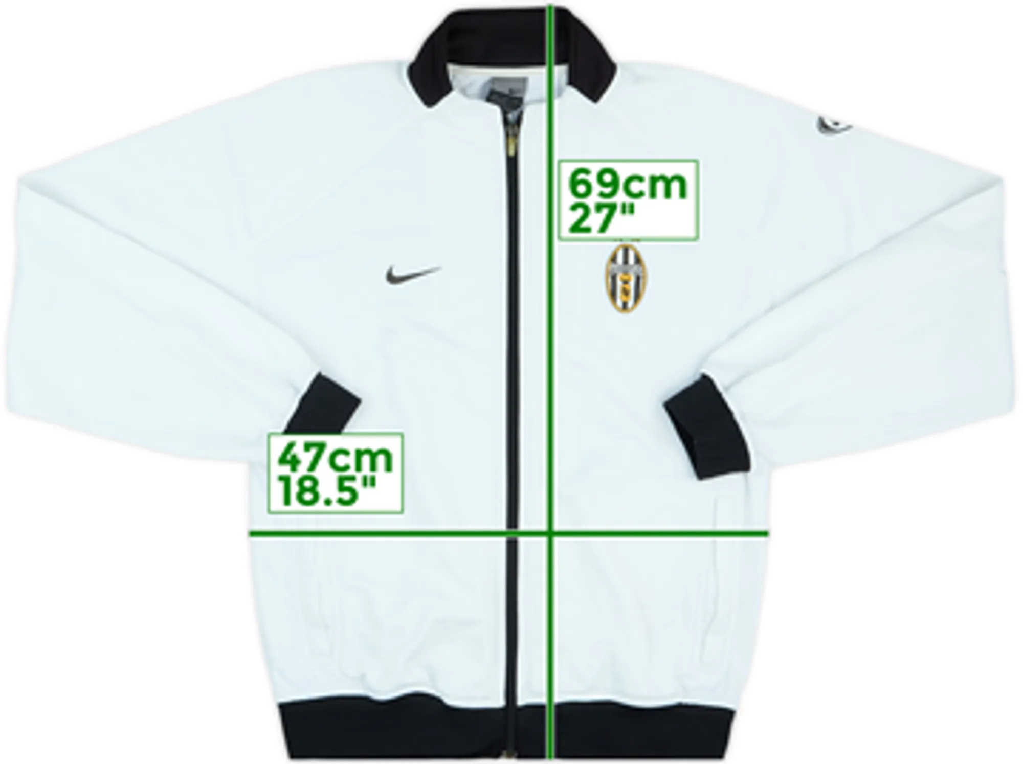2003-04 Juventus Nike Track Jacket - 8/10 - (L)