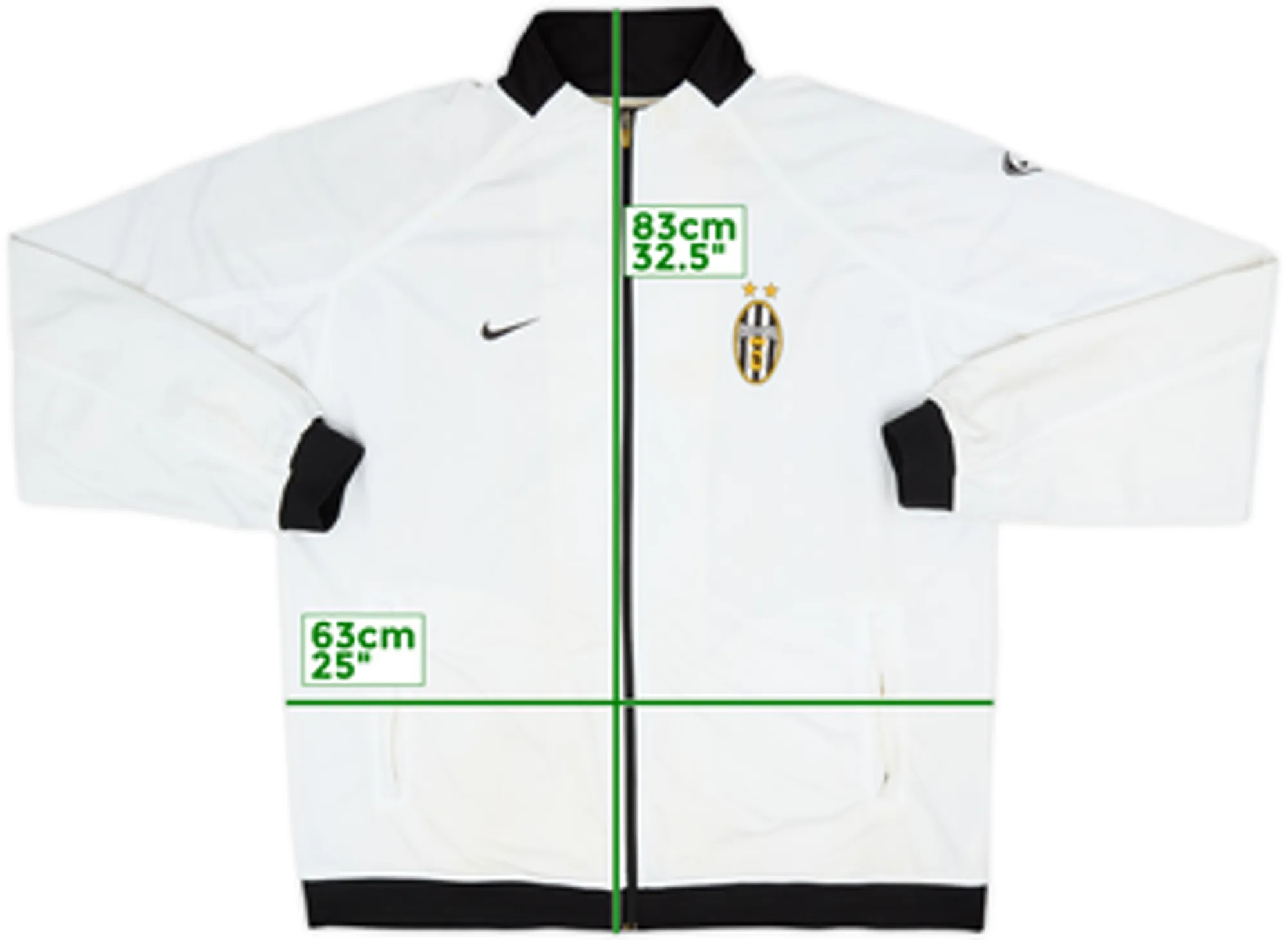 2003-04 Juventus Nike Track Jacket - 4/10 - (XL.Boys)