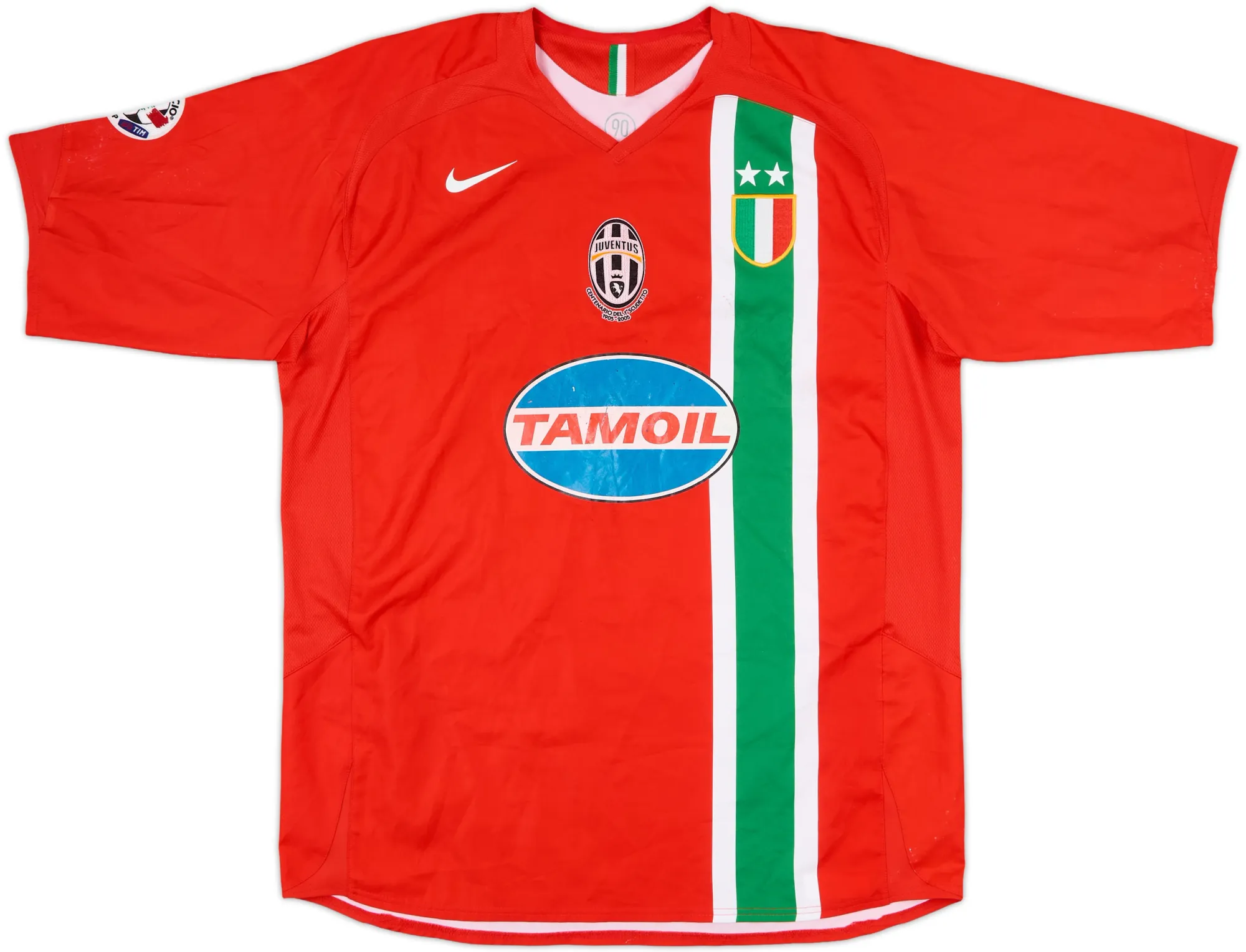 2005-06 Juventus Away Shirt Zambrotta #19 - 4/10 - (L)