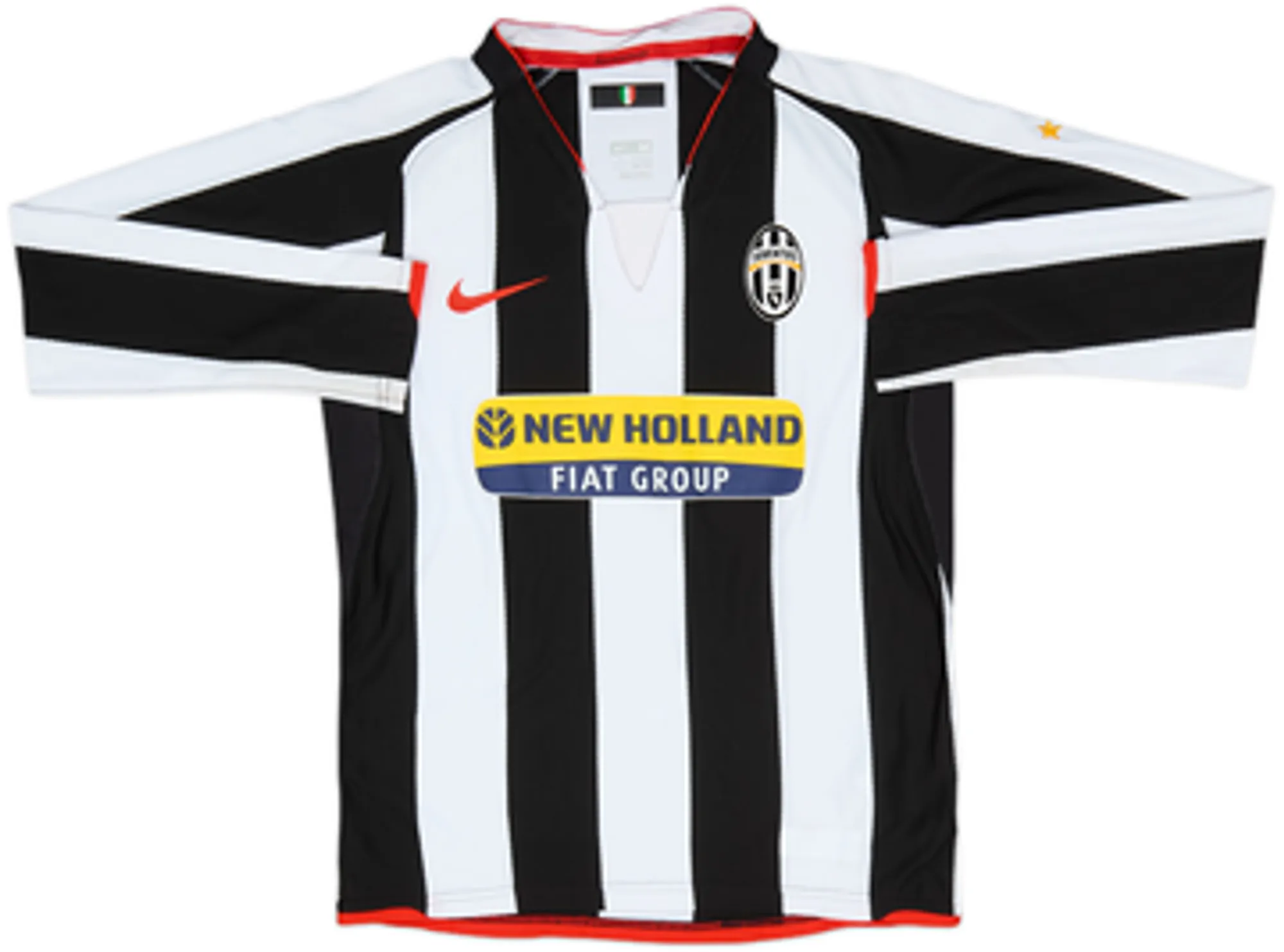 2007-08 Juventus Home L/S Shirt - 7/10 - (M.Boys)