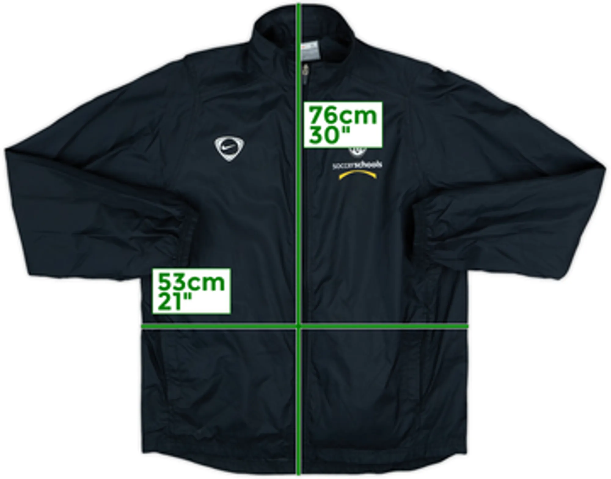 2007-08 Juventus Soccer School Nike Track Jacket - 8/10 - (XL.Boys)