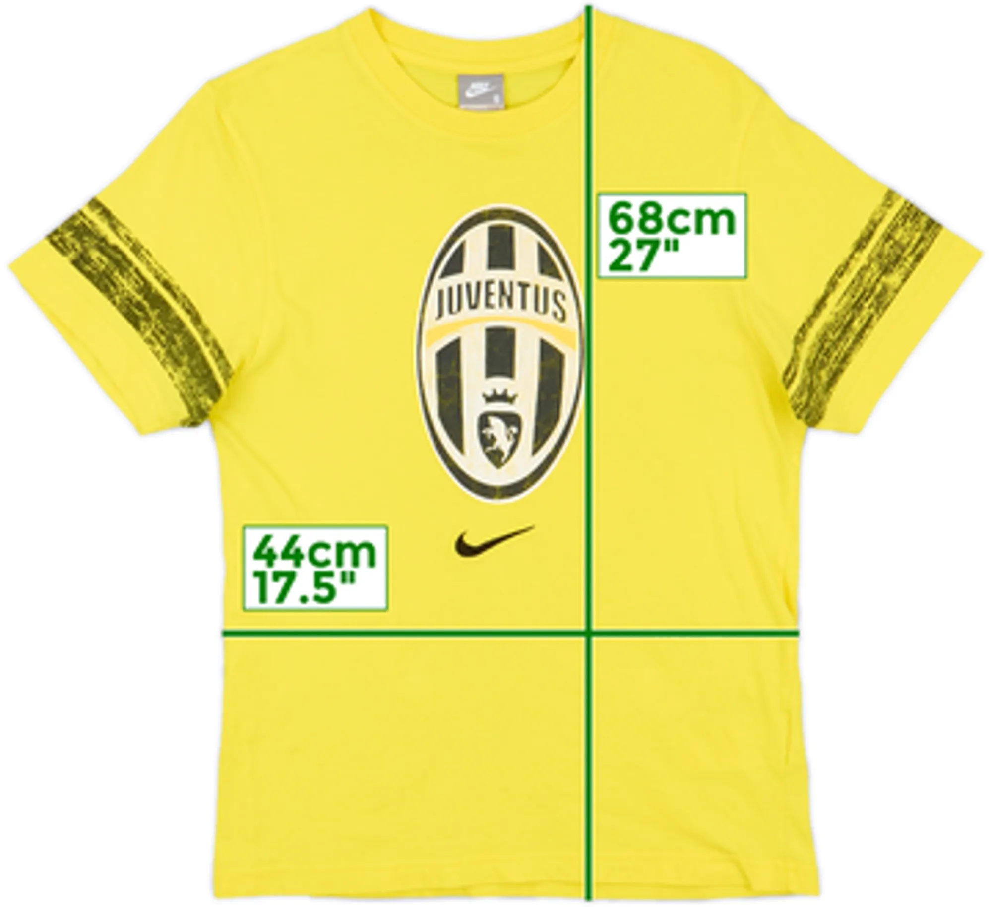 2008-09 Juventus Nike Cotton Tee - 7/10 - (M)