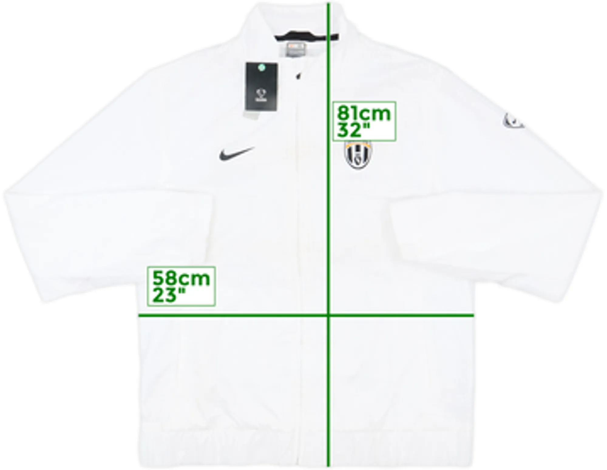 2009-10 Juventus Nike Track Jacket (XL)