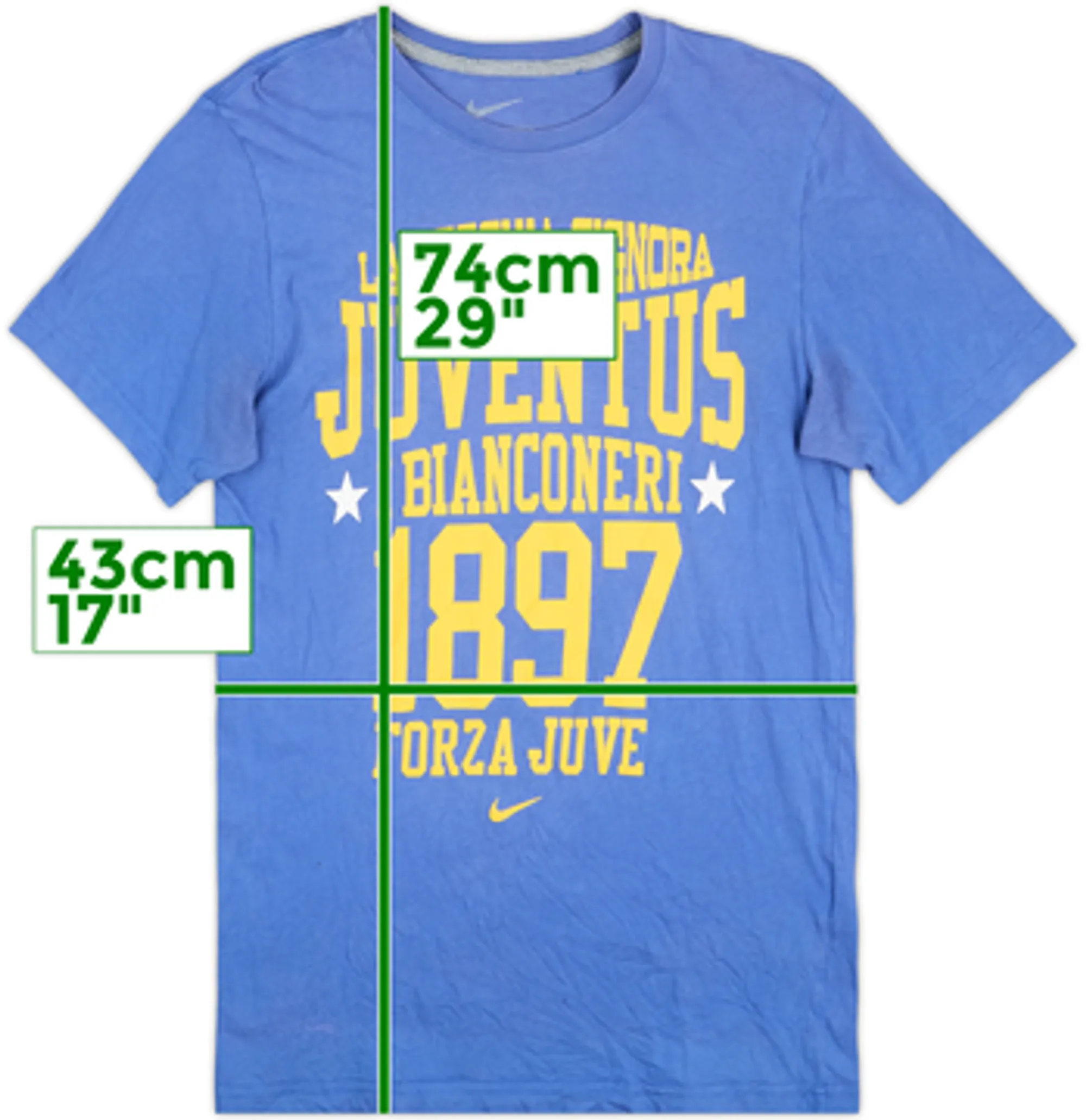 2010-11 Juventus Nike Graphic Tee - 7/10 - (M)
