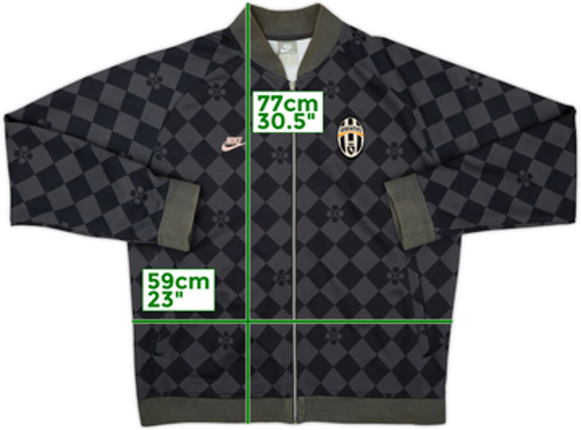 2010-11 Juventus Nike Track Jacket - 5/10 - (M)