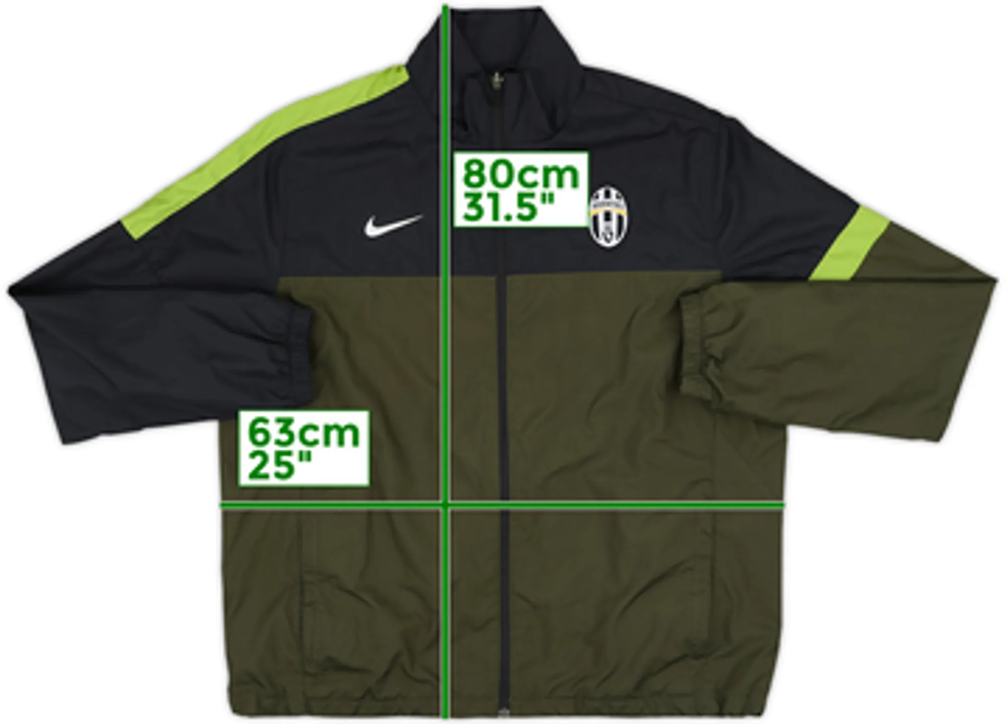 2012-13 Juventus Nike Track Jacket - 8/10 - (M)