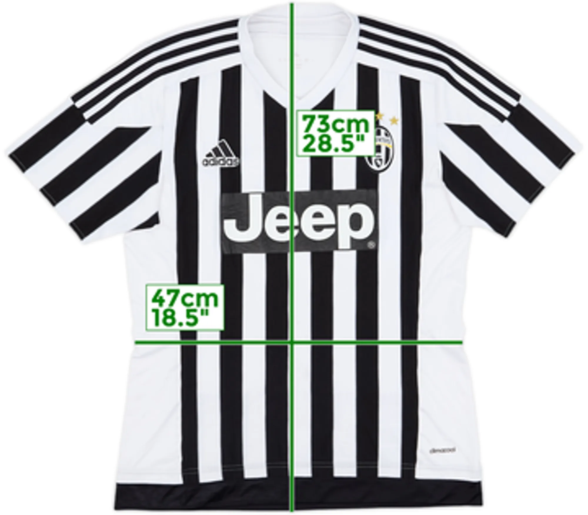 2015-16 Juventus Home Shirt - 6/10 - (M)