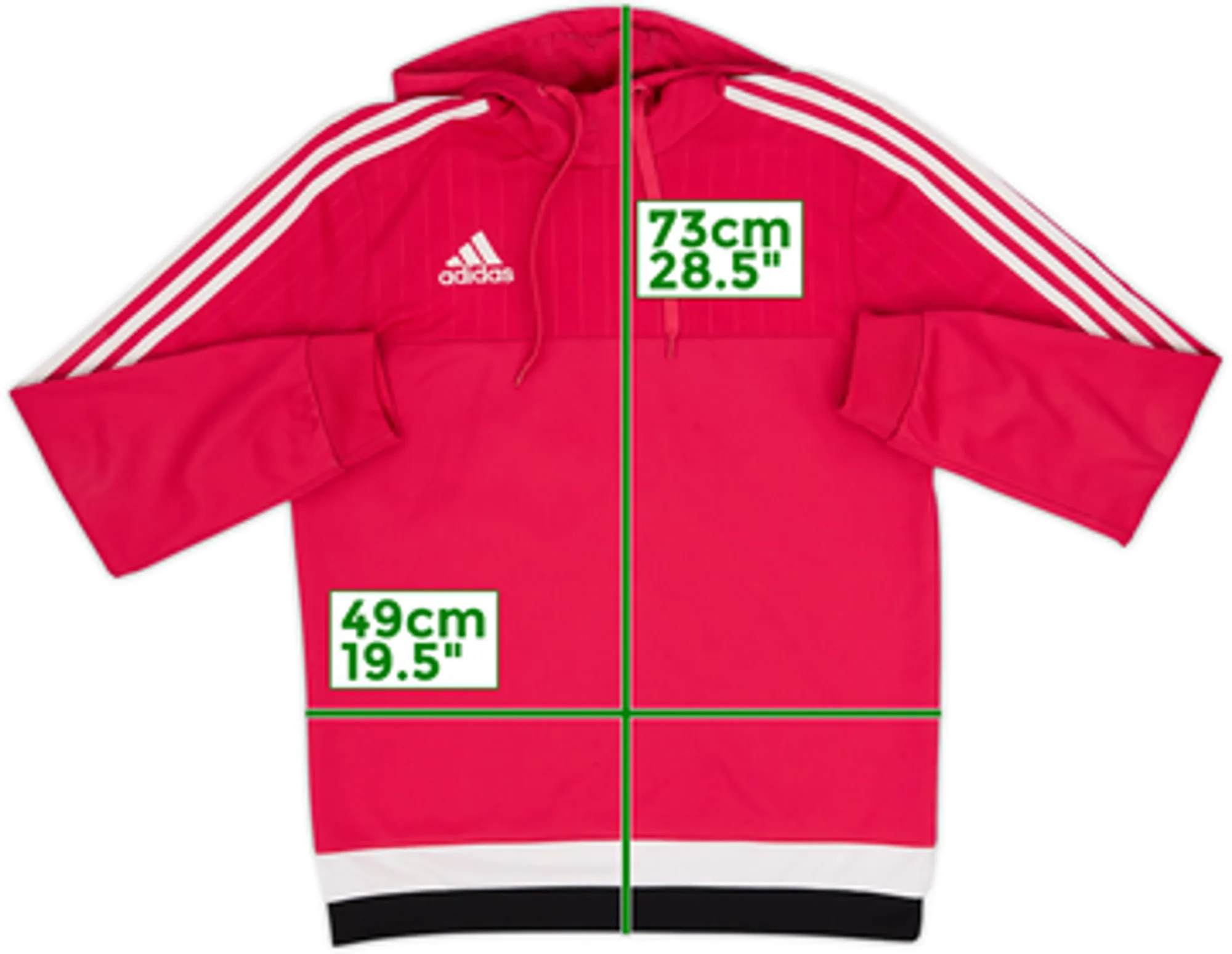 2015-16 Juventus adidas Hooded Top - 7/10 - (L)