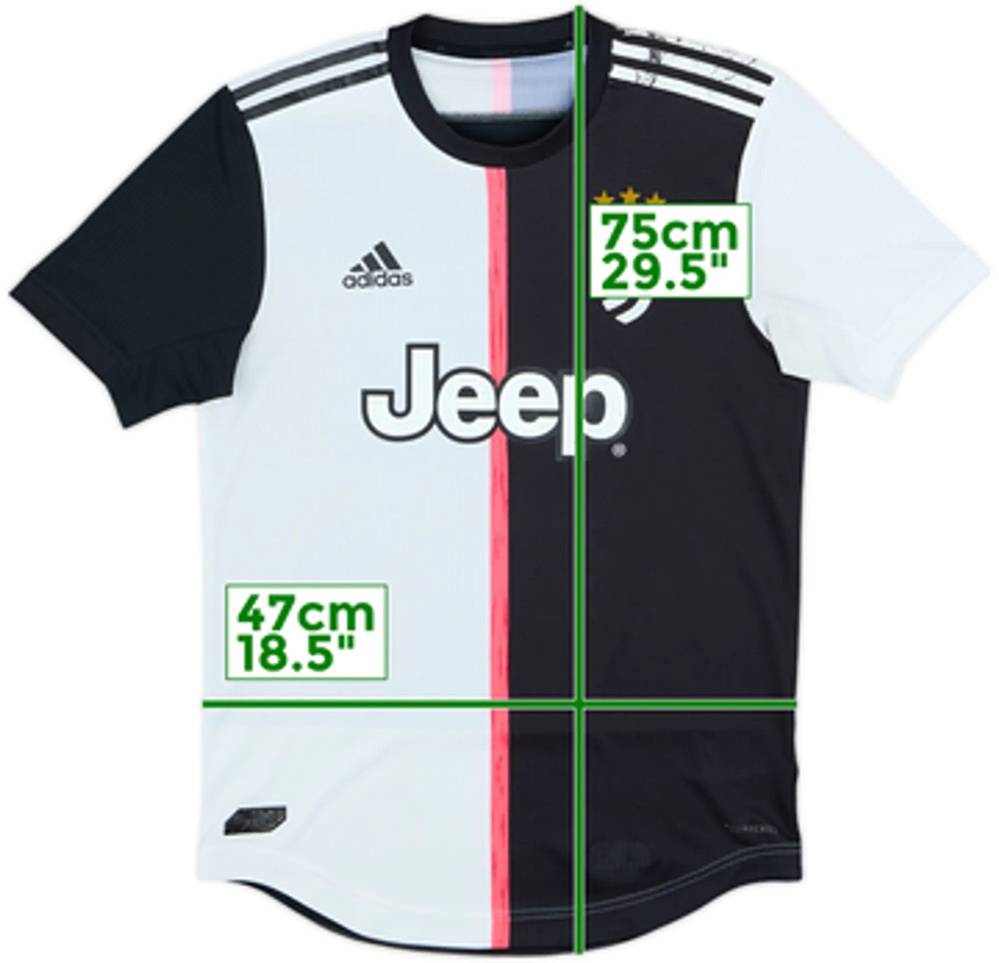 2019-20 Juventus Authentic Home Shirt - 5/10 - (S)