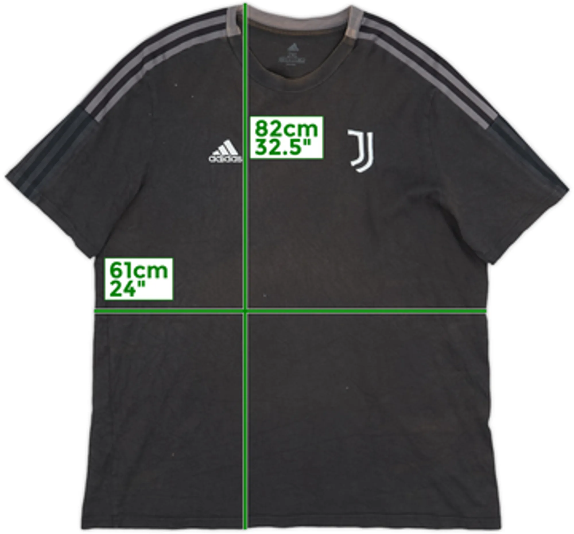 2021-22 Juventus adidas Cotton Tee - 8/10 - (XXL)