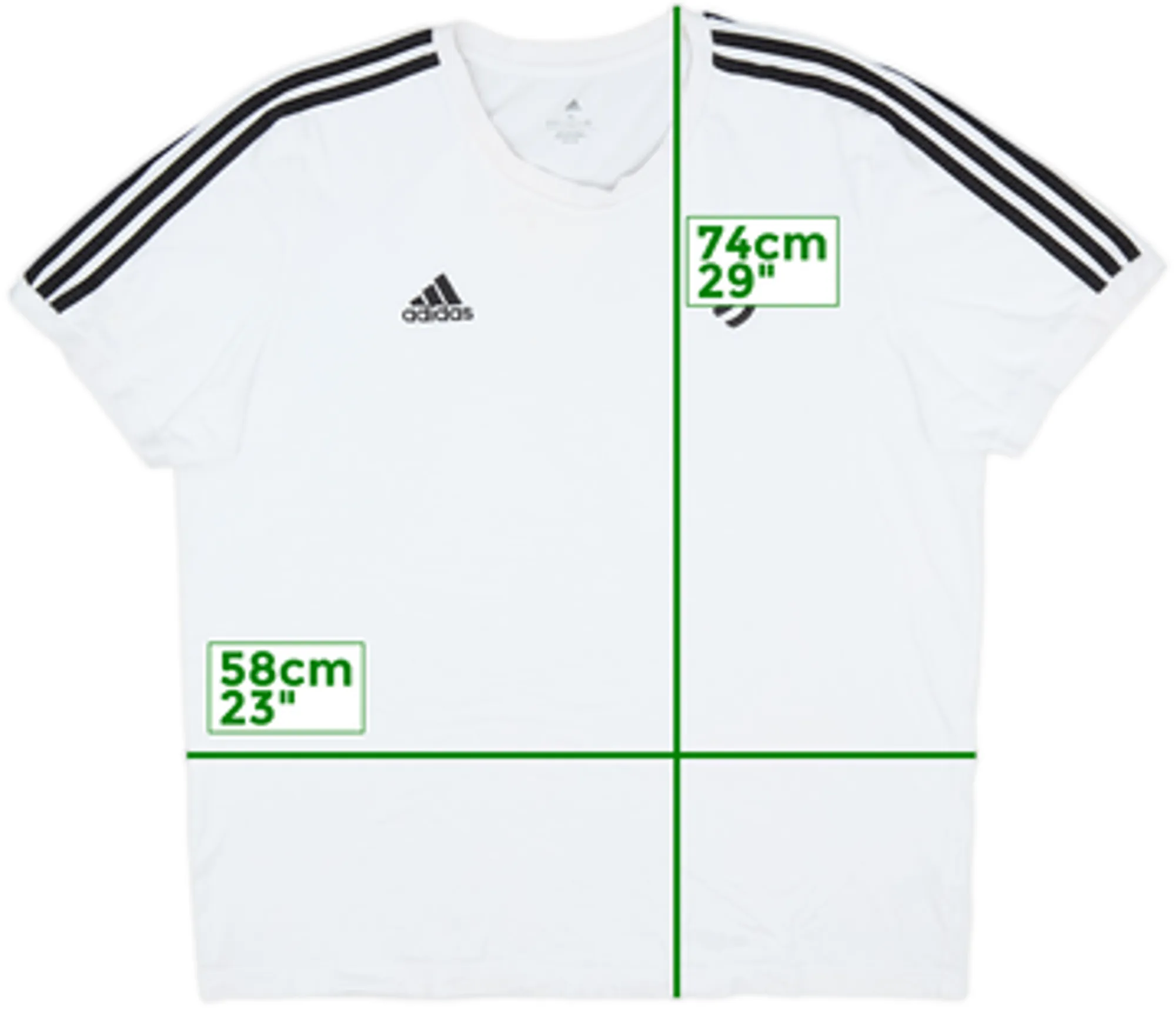 2022-23 Juventus adidas Cotton Tee - 6/10 - (XL)