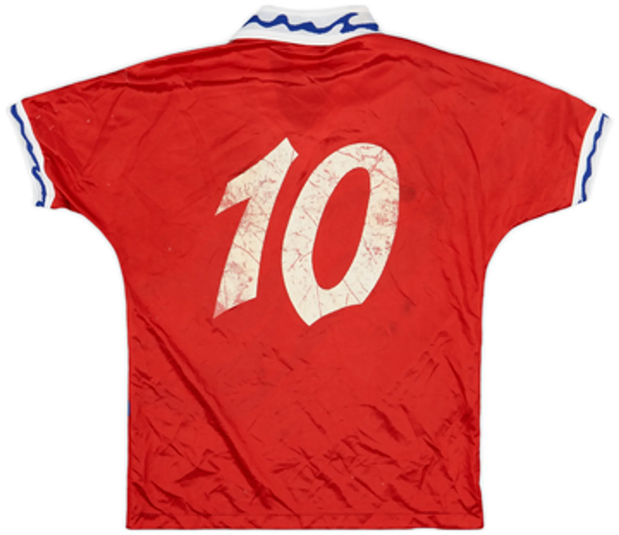 1993-94 Kashima Antlers Home Shirt #10 - 4/10 - (L)