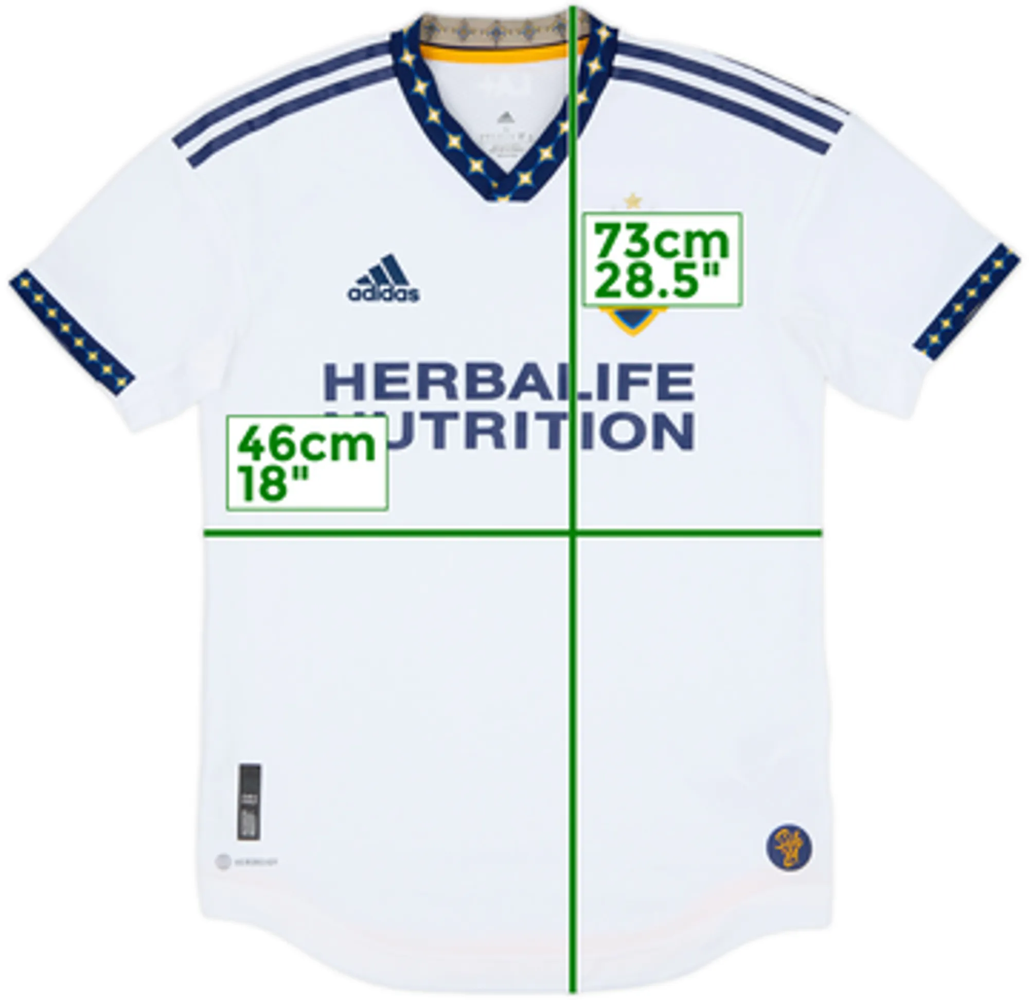2022-23 LA Galaxy Authentic Home Shirt - 10/10 - (S)