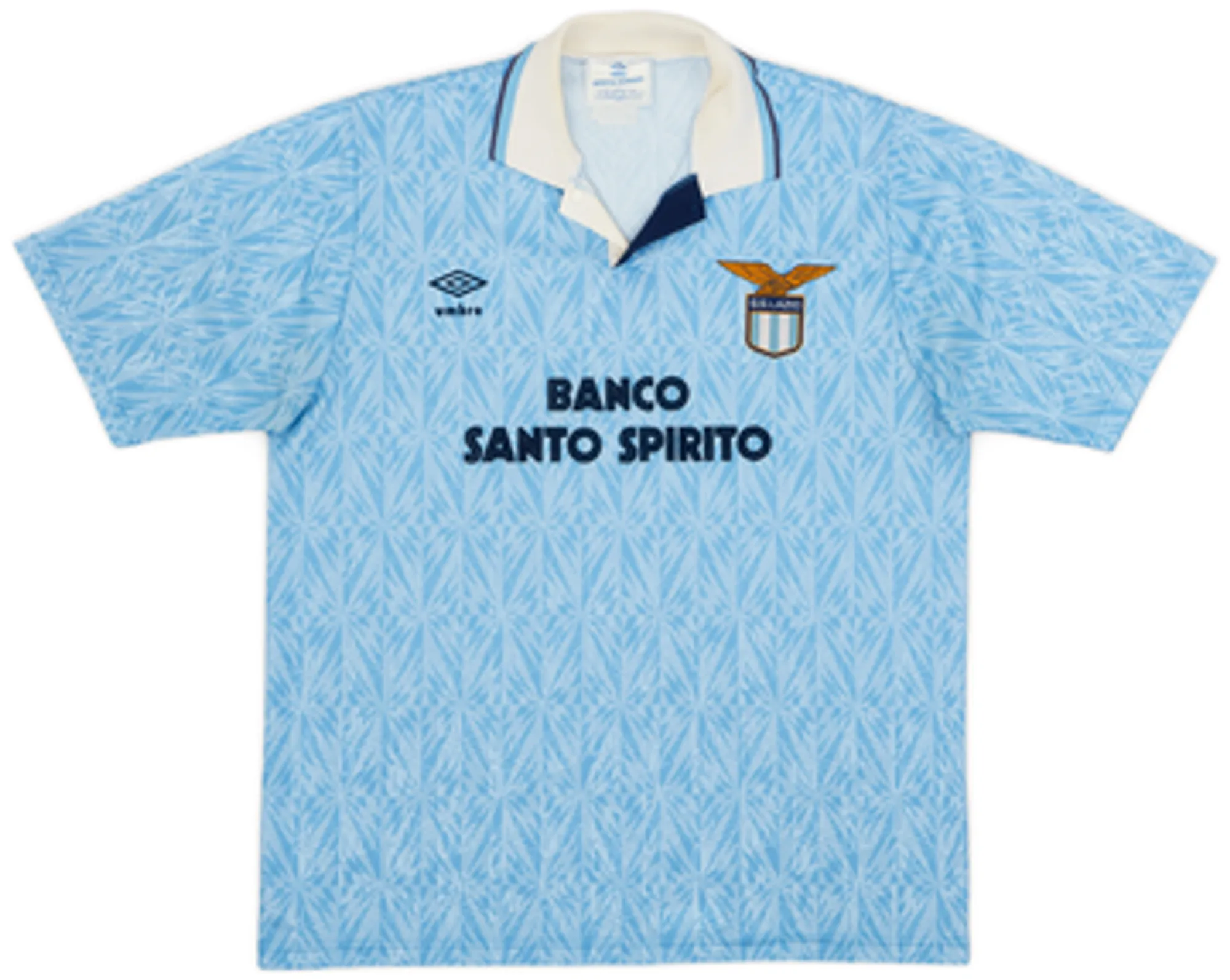 1991-92 Lazio Home Shirt - 6/10 - (M)