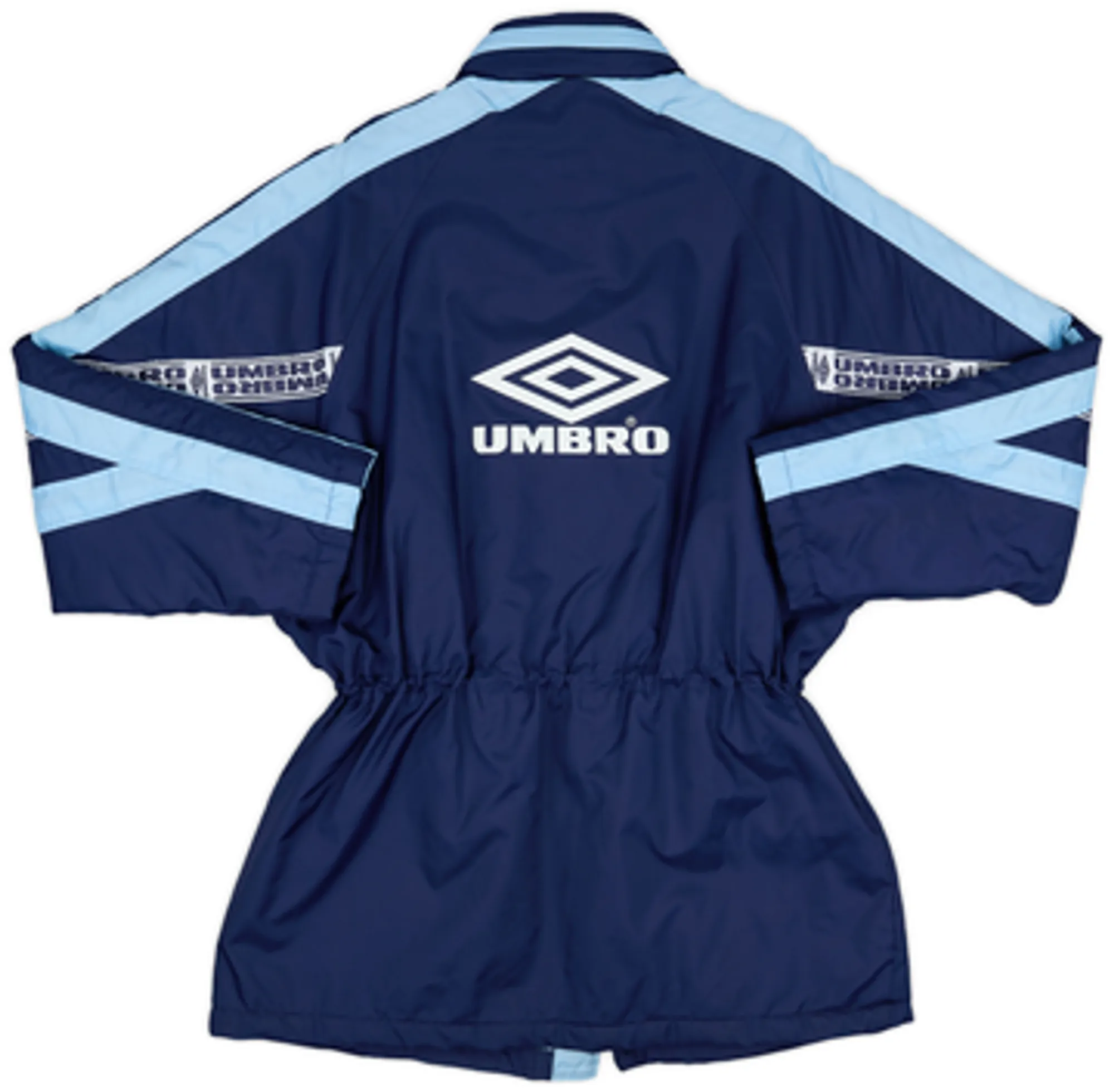 1993-94 Lazio Umbro Hooded Bench Coat - 9/10 - (L)