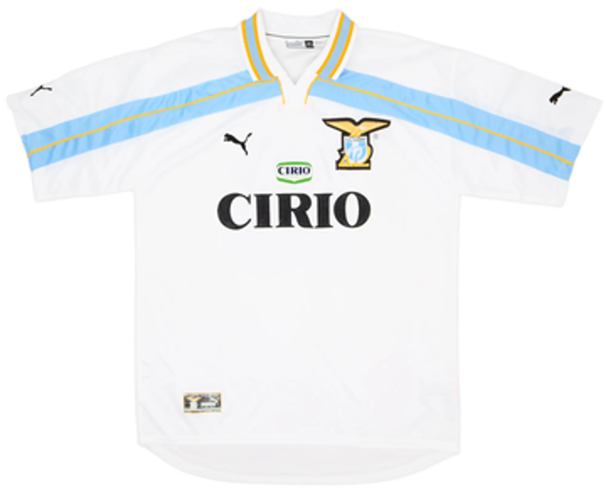 1999-00 Lazio Centenary Home Shirt Nedved #18 - 8/10 - (S)