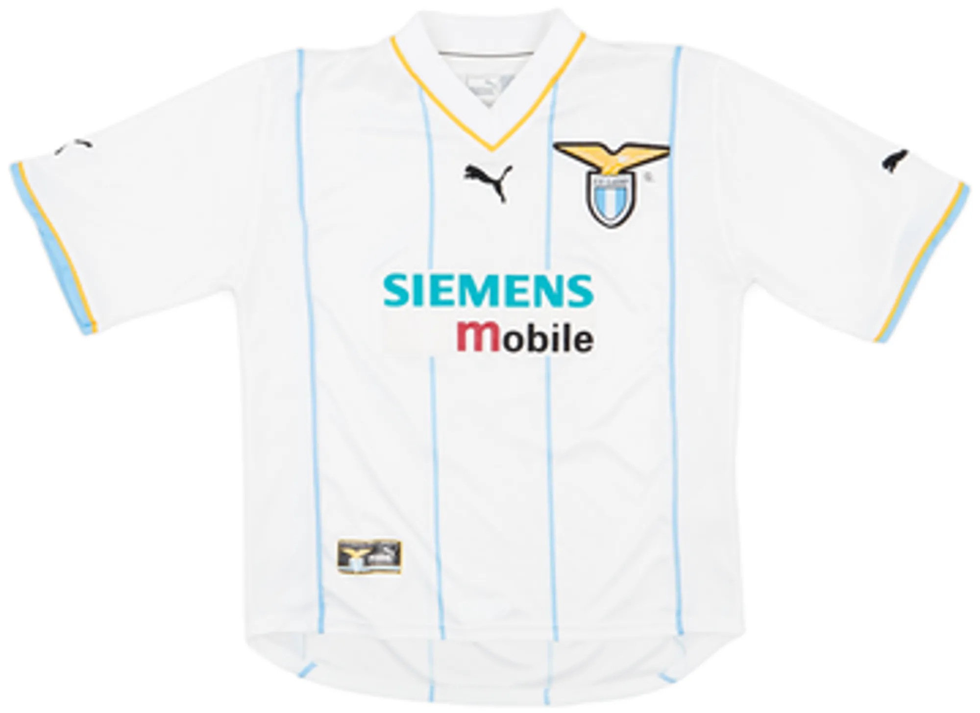 2001-02 Lazio European Home Shirt Crespo #10 - 7/10 - (S)