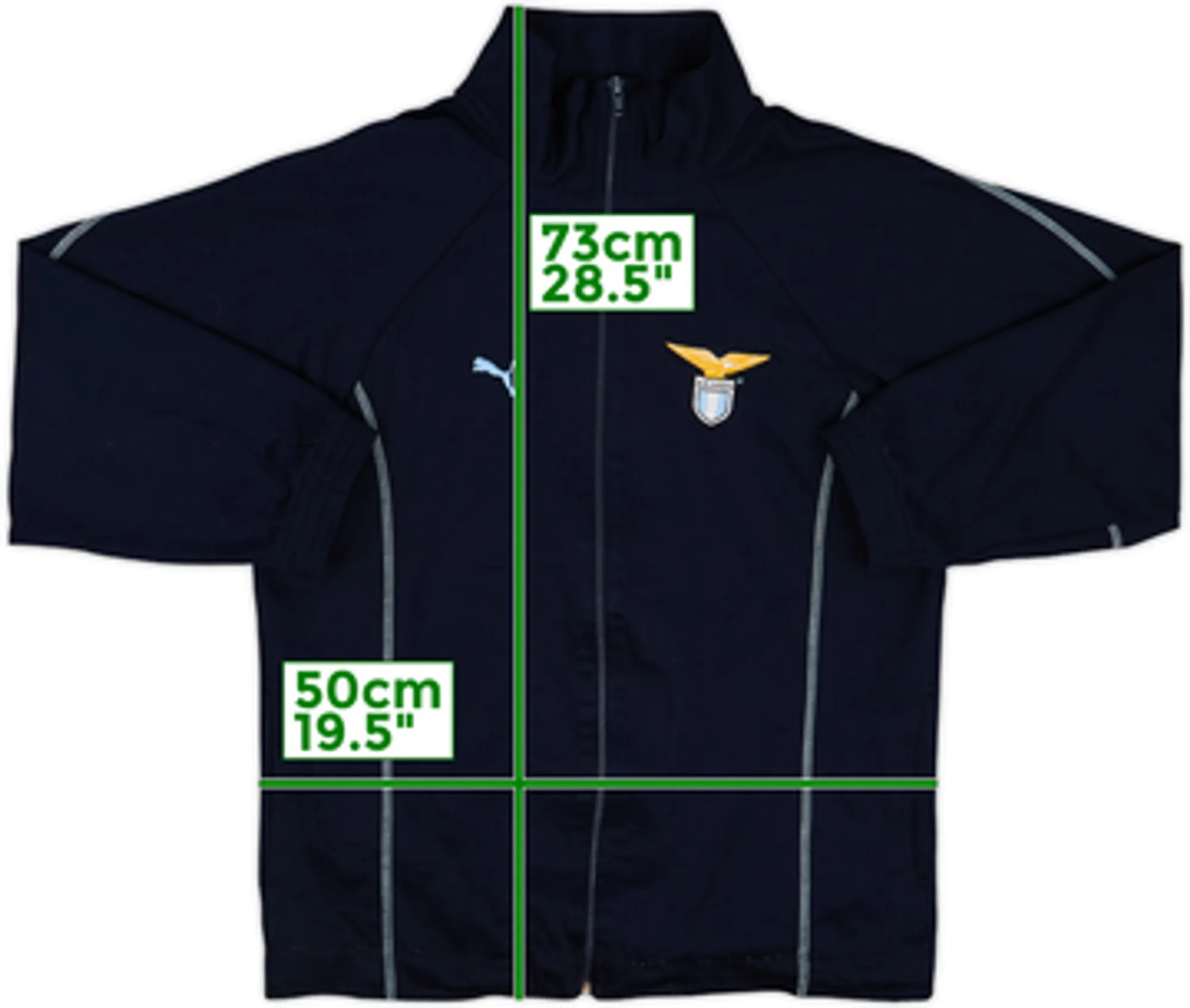 2002-03 Lazio Puma Track Jacket - 9/10 - (M.Boys)