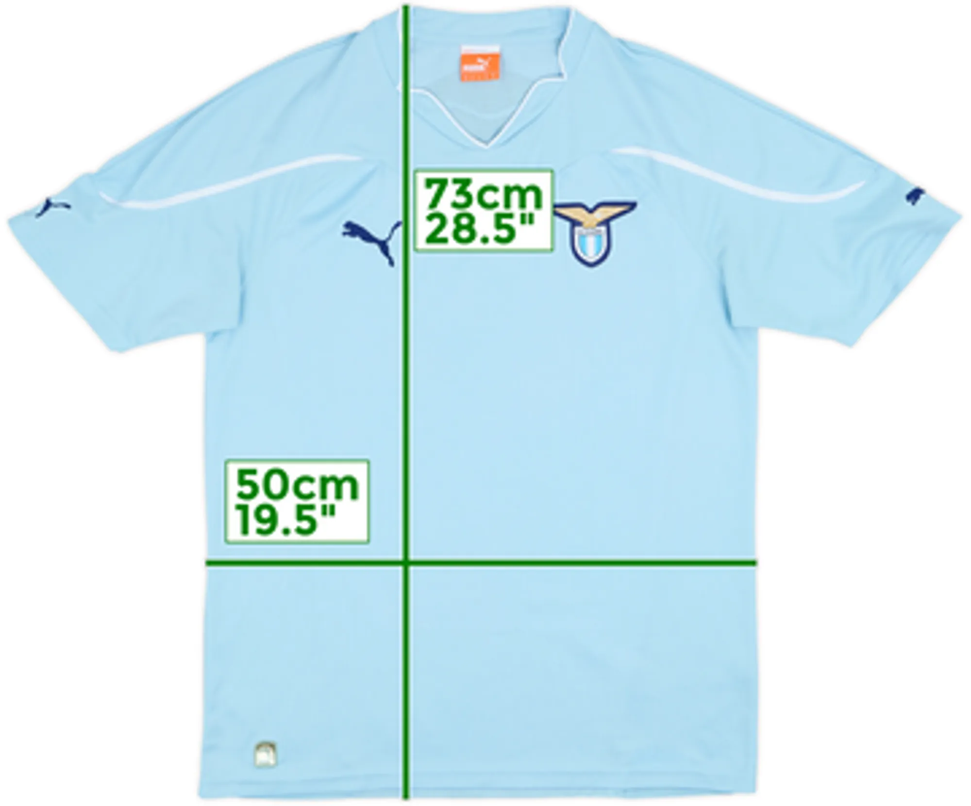 2010-11 Lazio Home Shirt - 8/10 - (M)