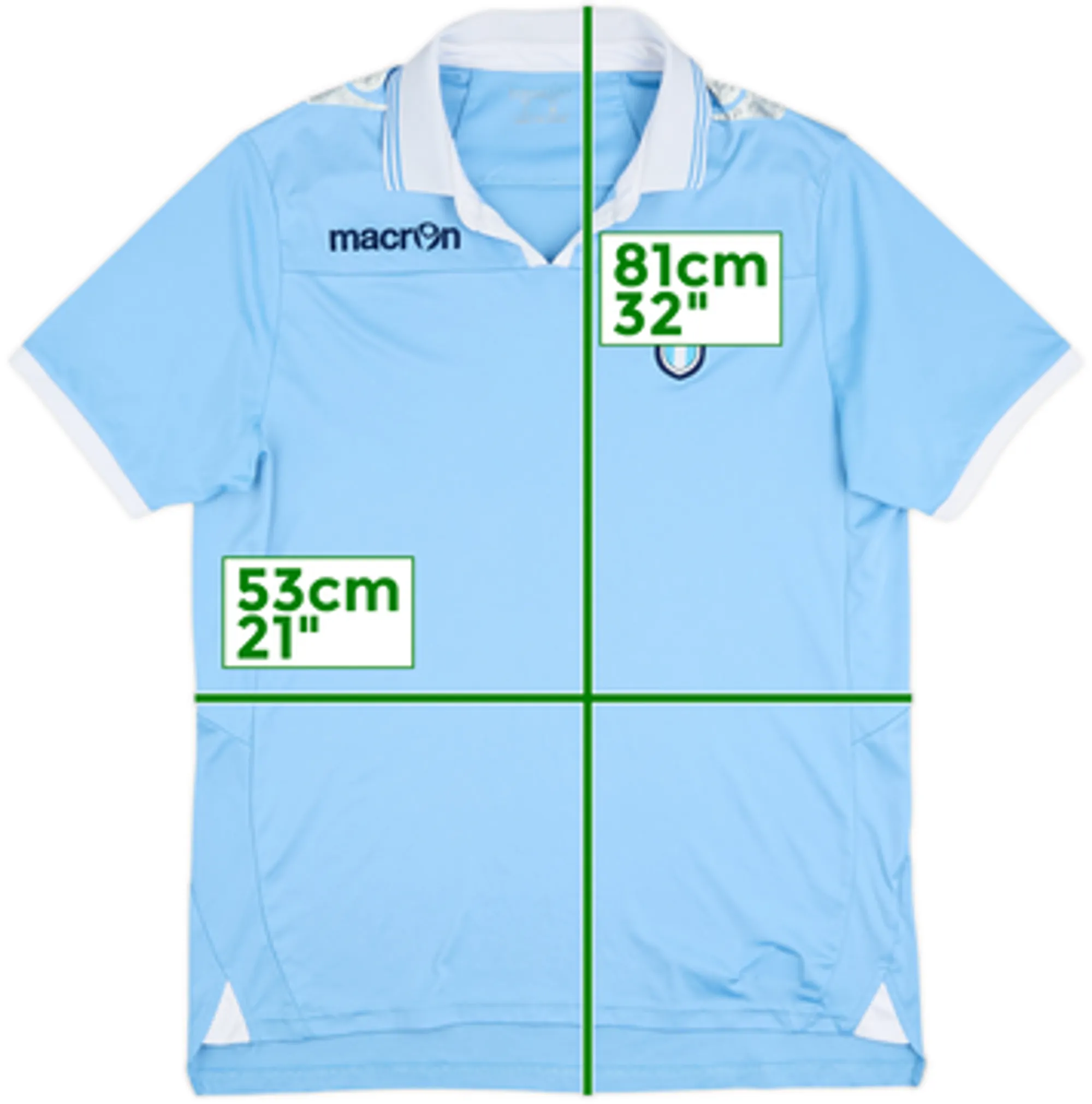 2012-13 Lazio Home Shirt - 5/10 - (XL)