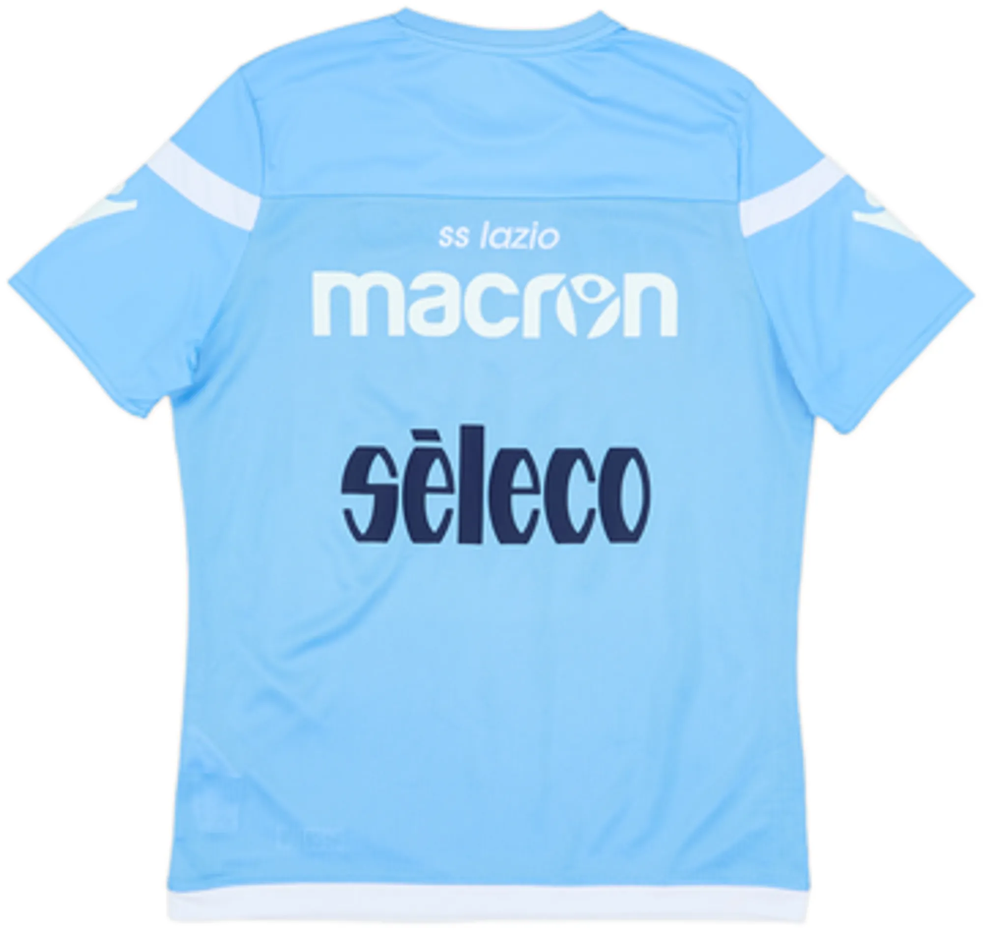 2015-16 Lazio Player Issue Macron Training Shirt - 8/10 - (L)