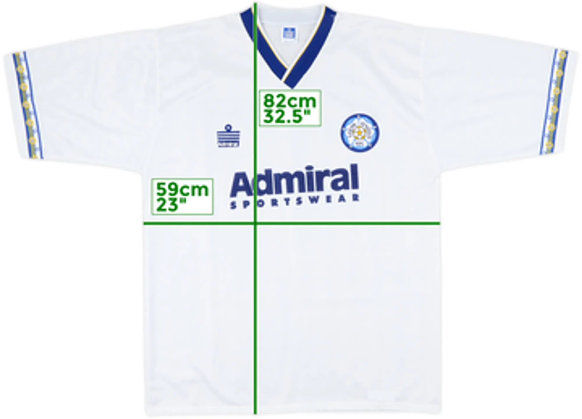 1992-93 Leeds United Home Shirt - 10/10 - (XL)