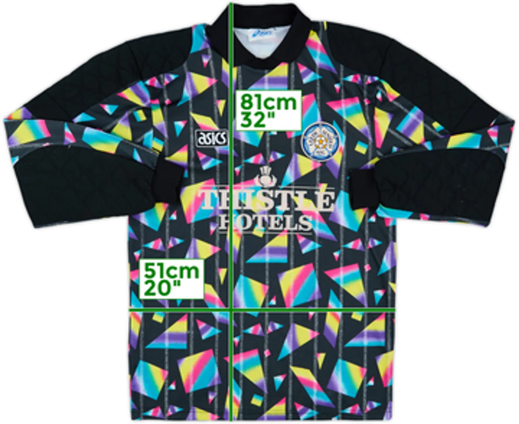 1993-94 Leeds United GK Shirt - 8/10 - (M)