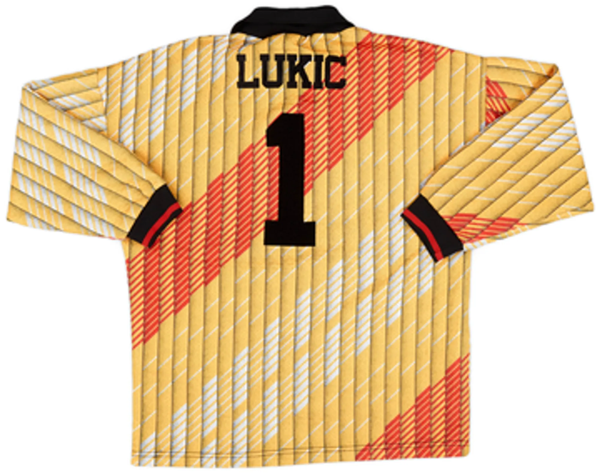 1995-96 Leeds United GK Shirt Lukic #1 - 8/10 - (S)