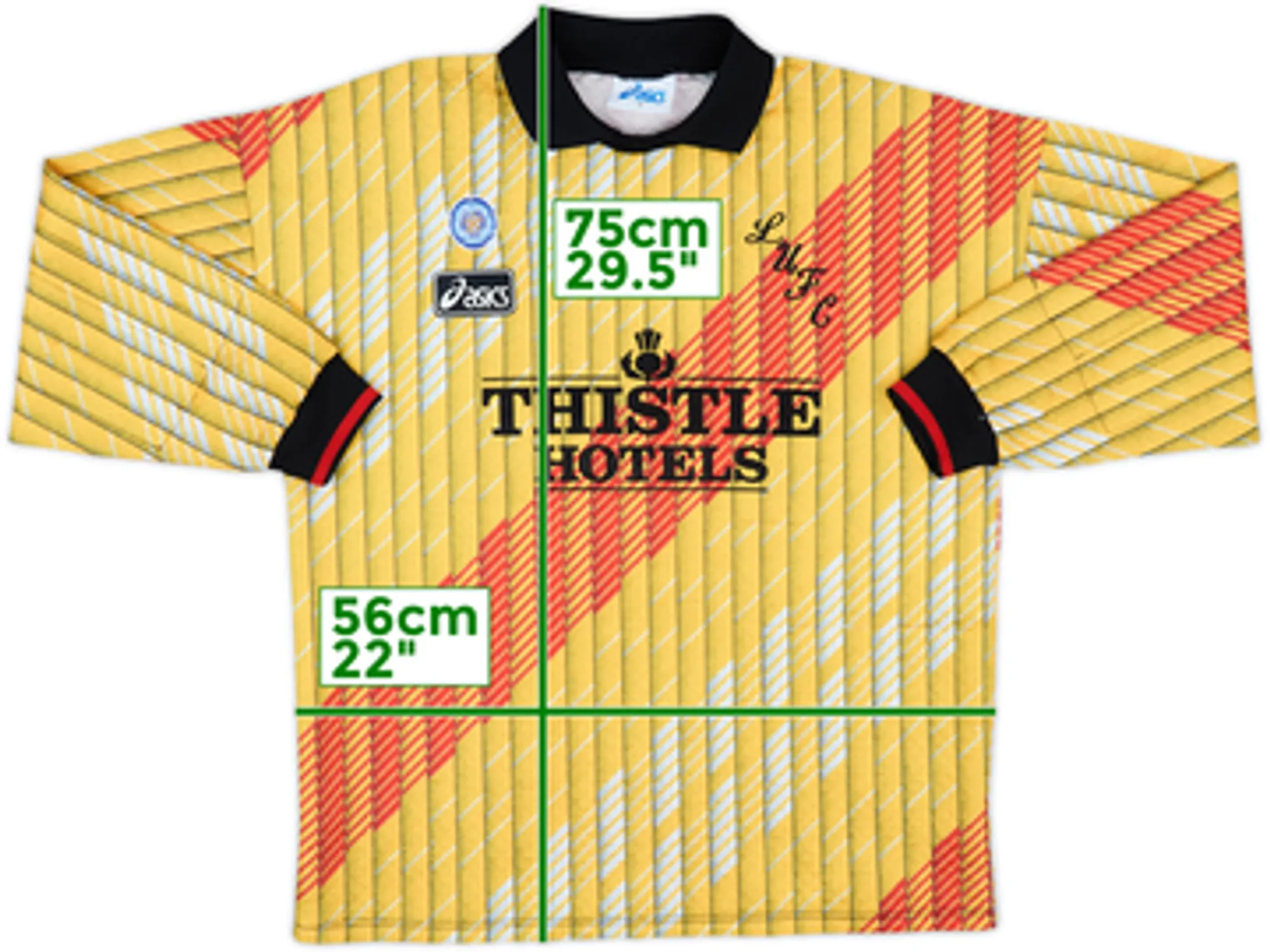 1995-96 Leeds United GK Shirt - 6/10 - (M)