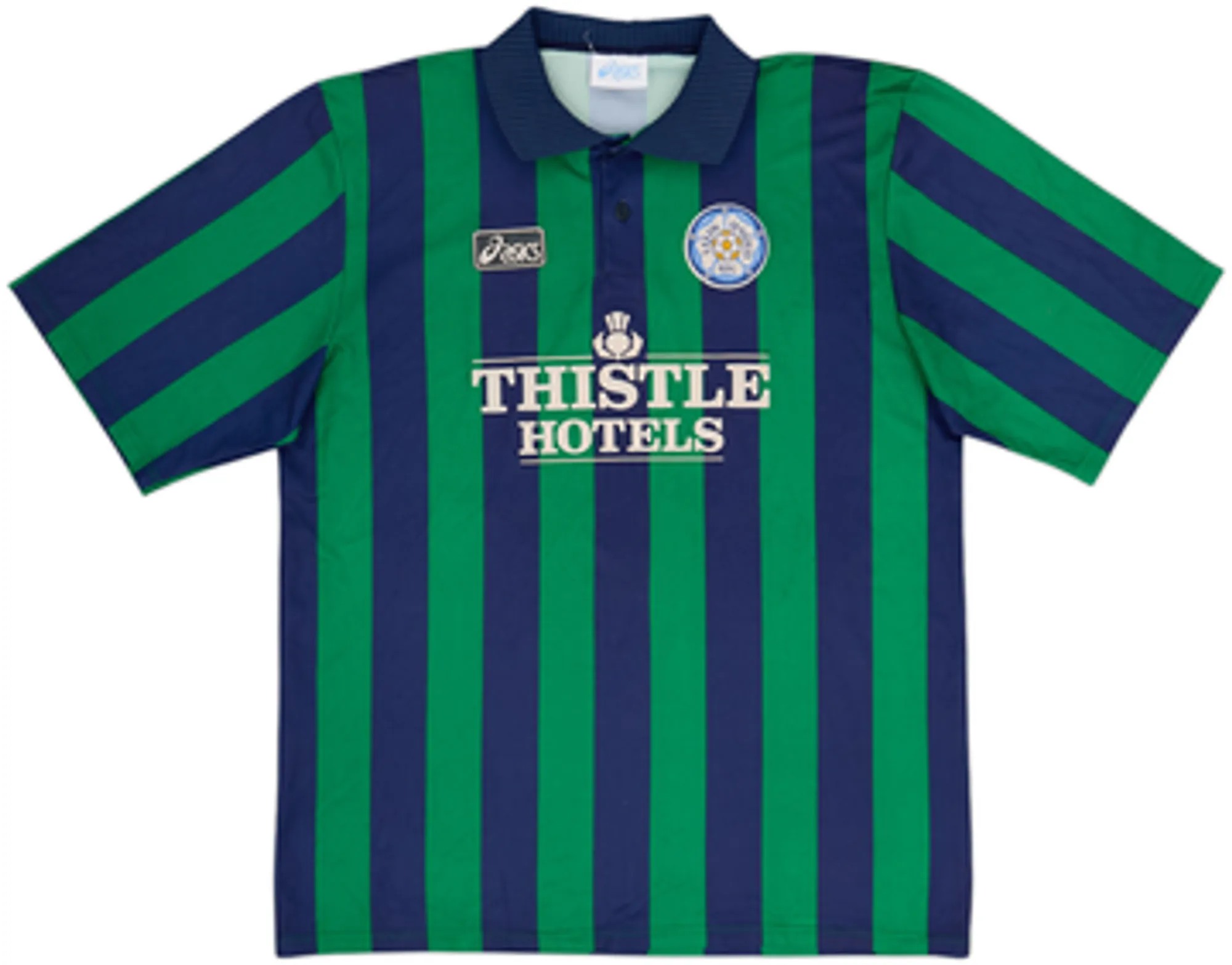 1995-96 Leeds United Third Shirt Yeboah #21 - 8/10 - (M)