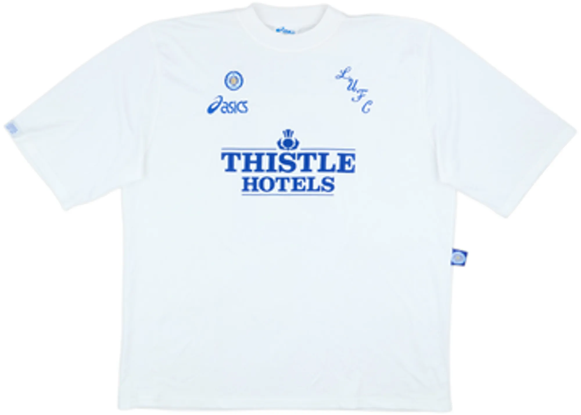 1995-96 Leeds United Home Shirt Yeboah #21 - 9/10 - (XXL)