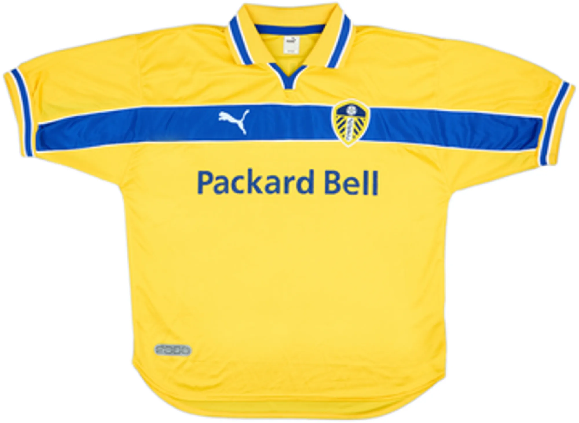 1999-00 Leeds United Third Shirt Haaland #4 - 8/10 - (M)