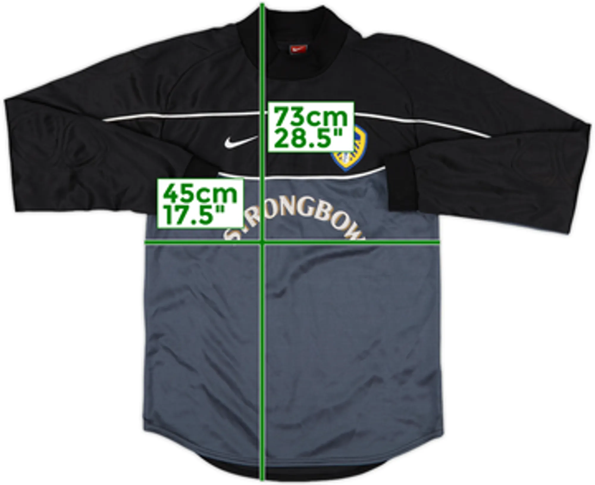 2000-01 Leeds United GK Shirt - 8/10 - (XL.Boys)